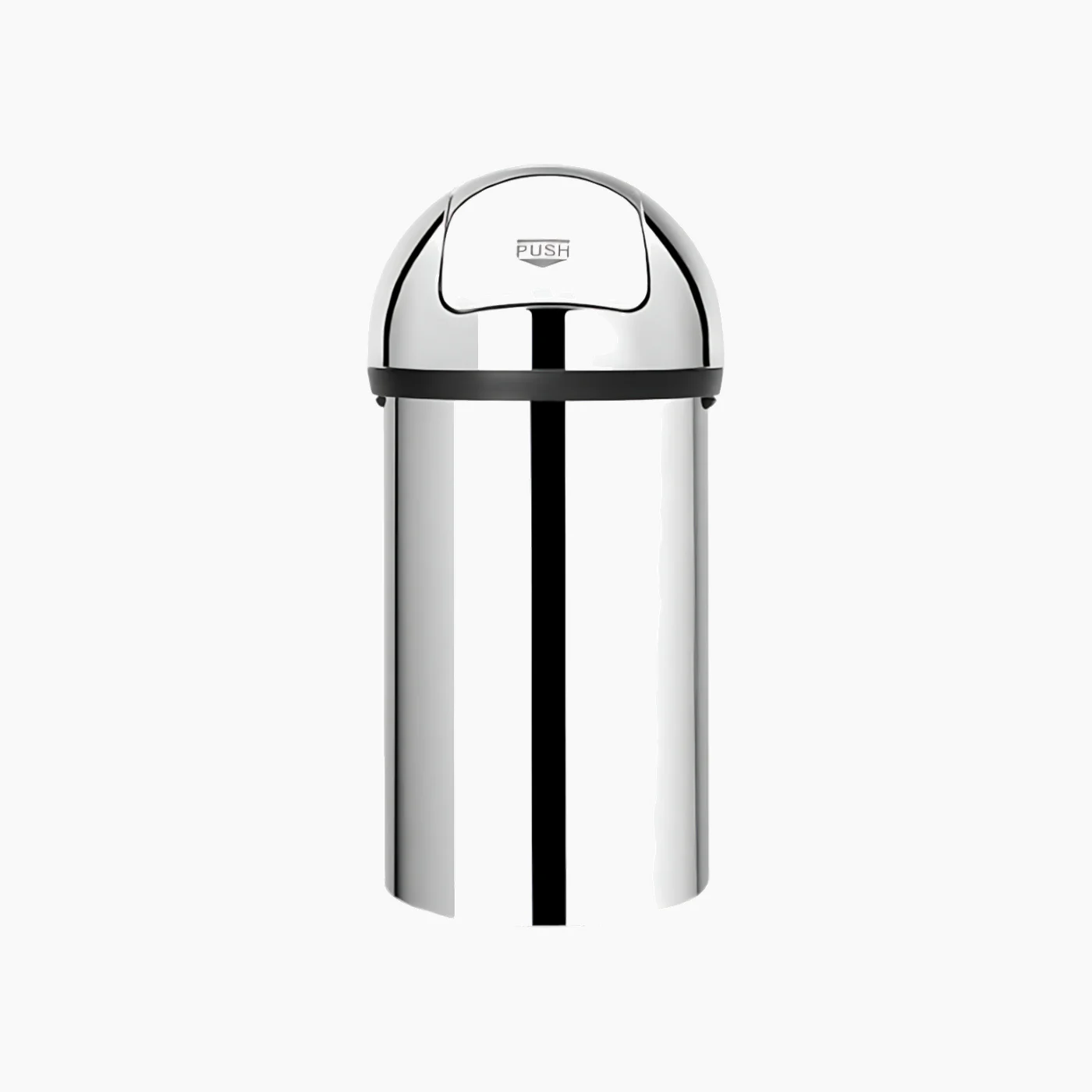 Lekue Push Bin 60 Liter Brilliant Steel - Image 2