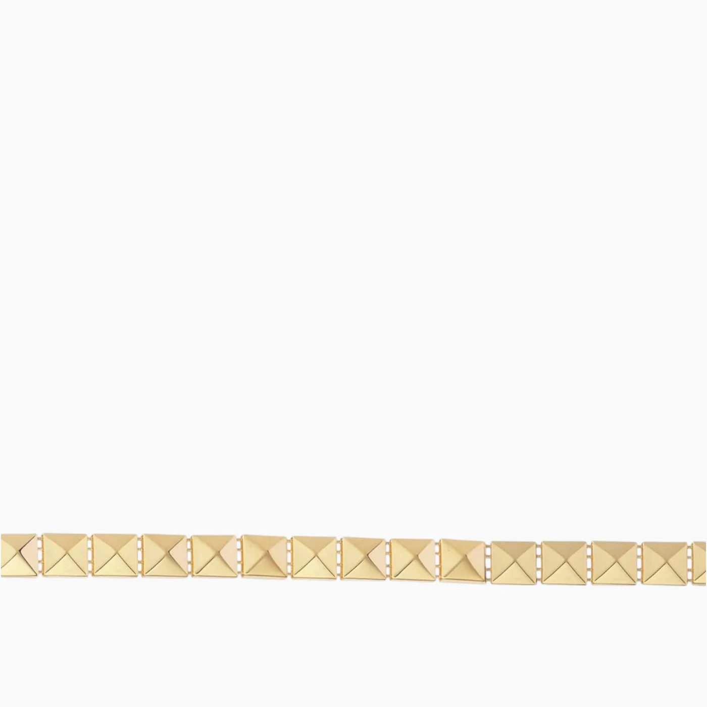 Joy Jewels Pyramid Chain Bracelet - Image 2