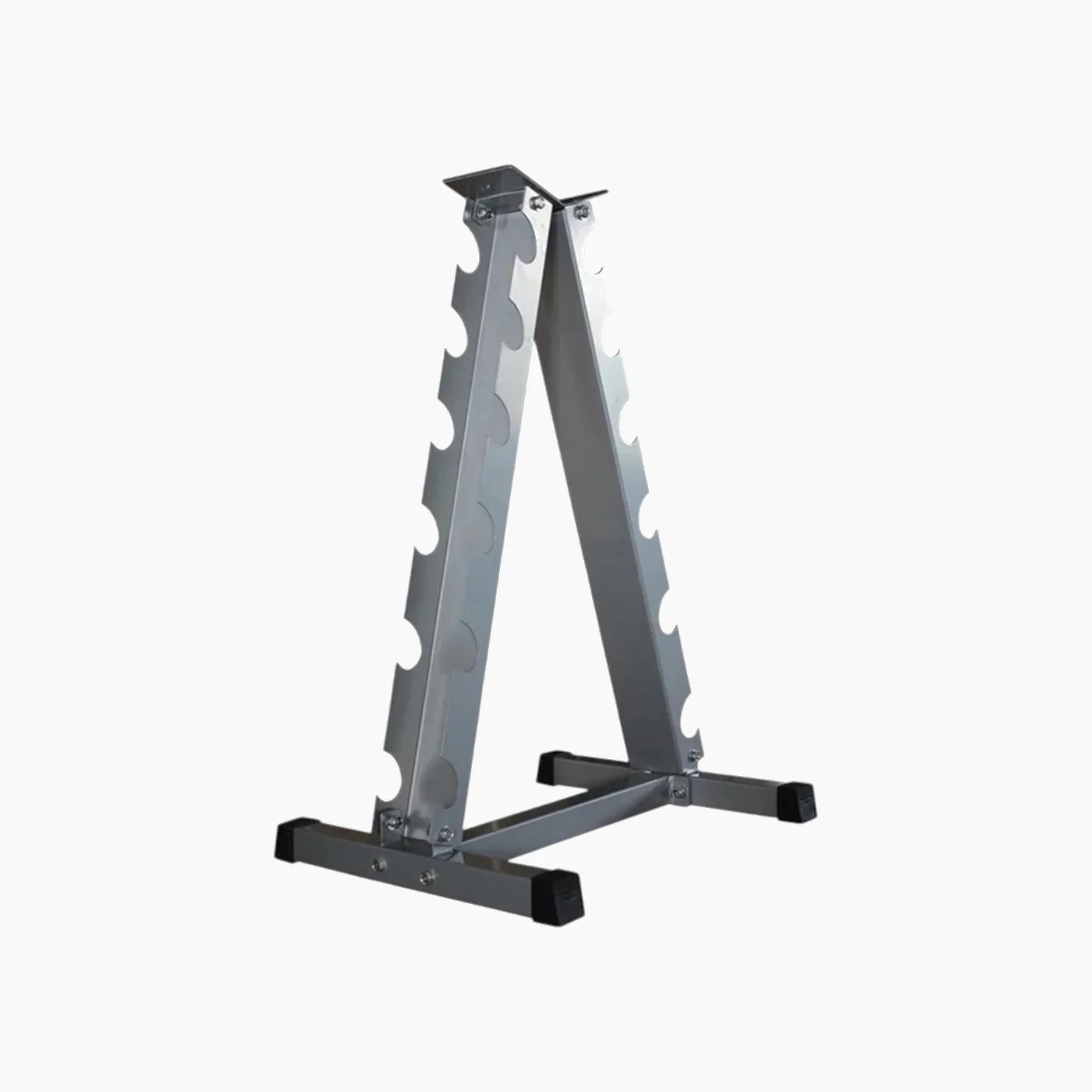 Pyramid-shaped Dumbbell Stand, 6 Pairs - Image 2