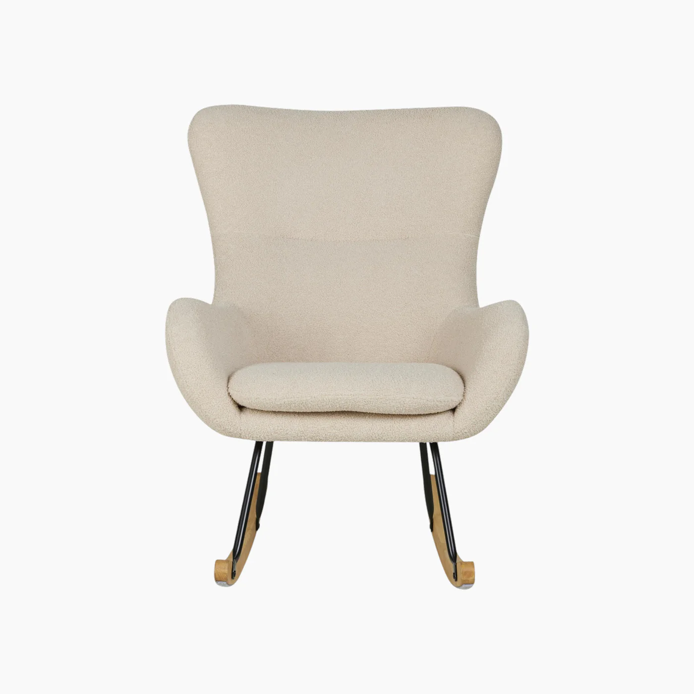 Quax Rocking Chair Basic Bouclé Sheep Beige - Image 2