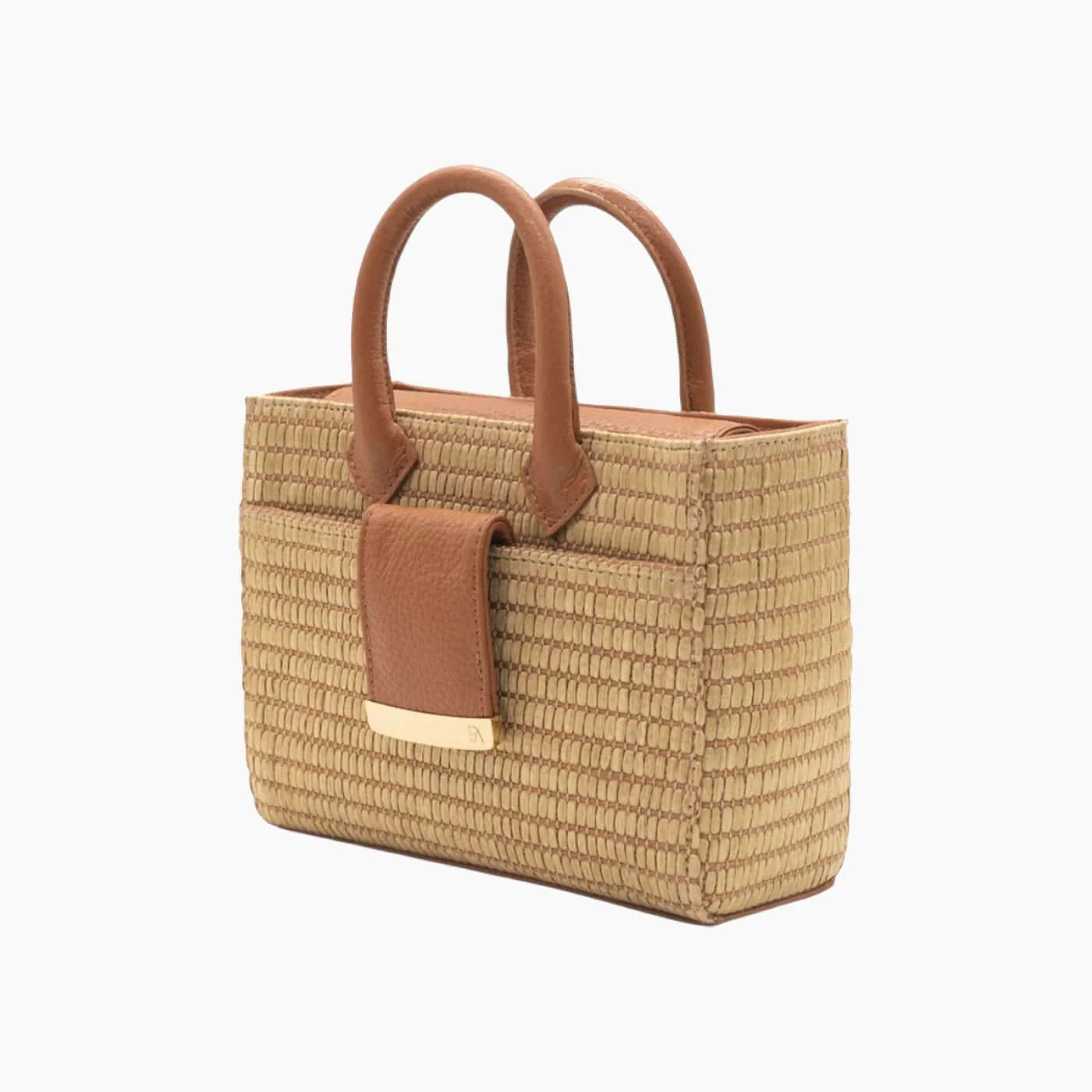 Farah Asmar Raffia Ella Mini Tote - Image 5
