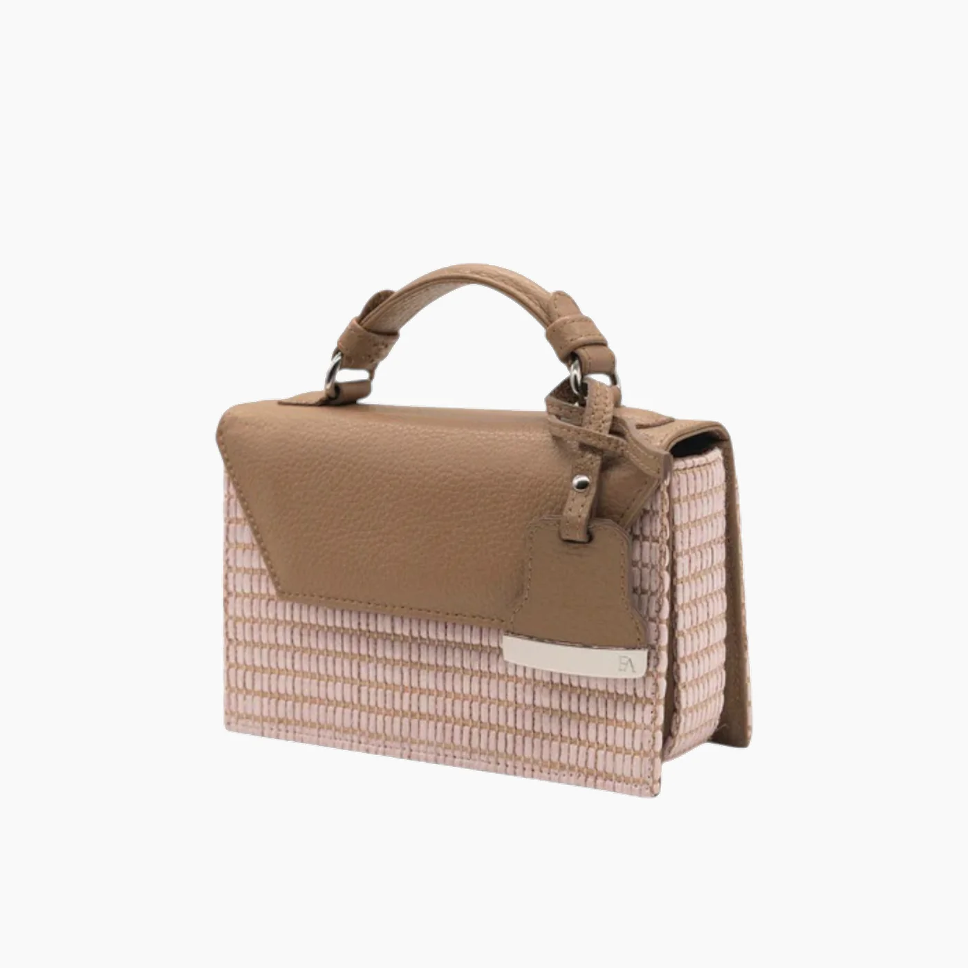 Farah Asmar Raffia Mini Cynthia Top Handle - Image 4