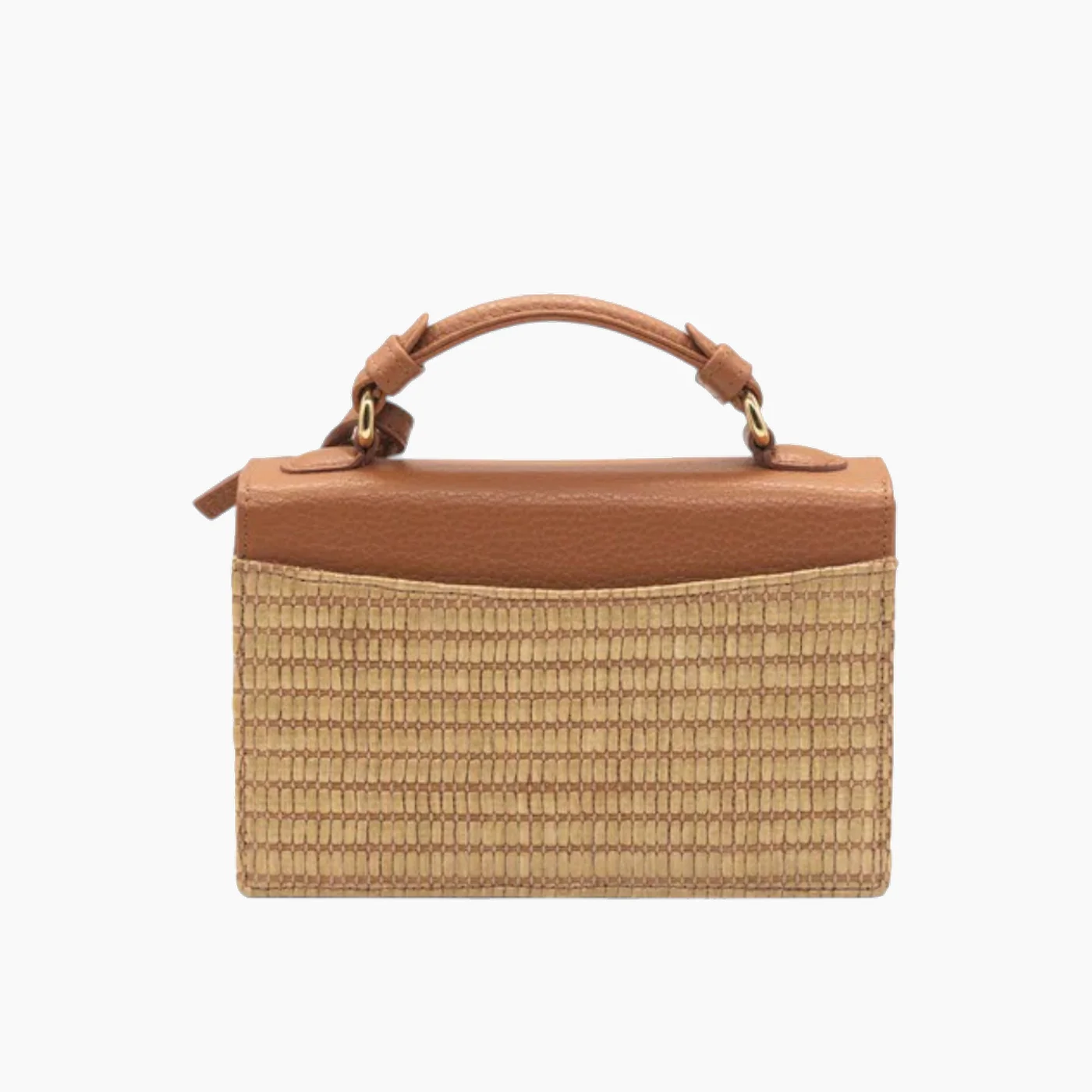Farah Asmar Raffia Mini Cynthia Top Handle - Image 7