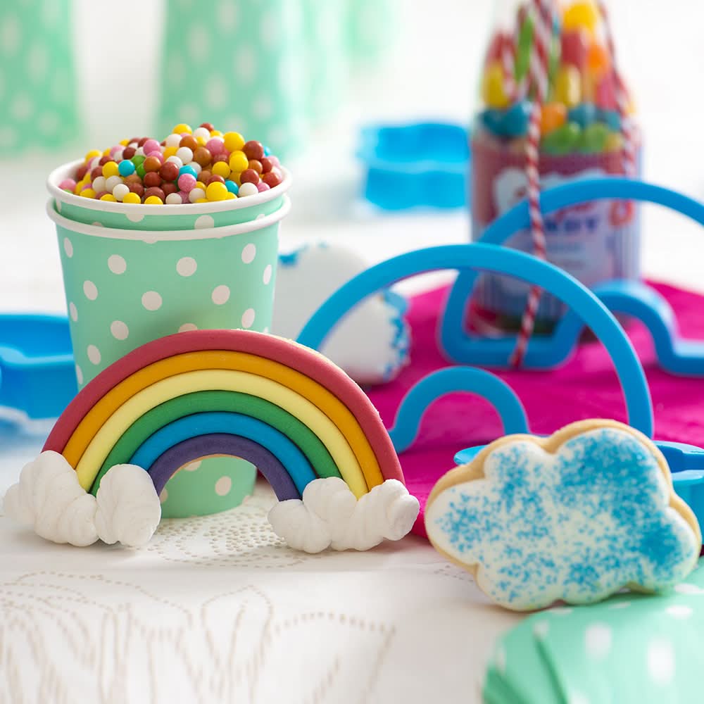 Decora Rainbow and Cloud Cookie Cutters Set - Image 3