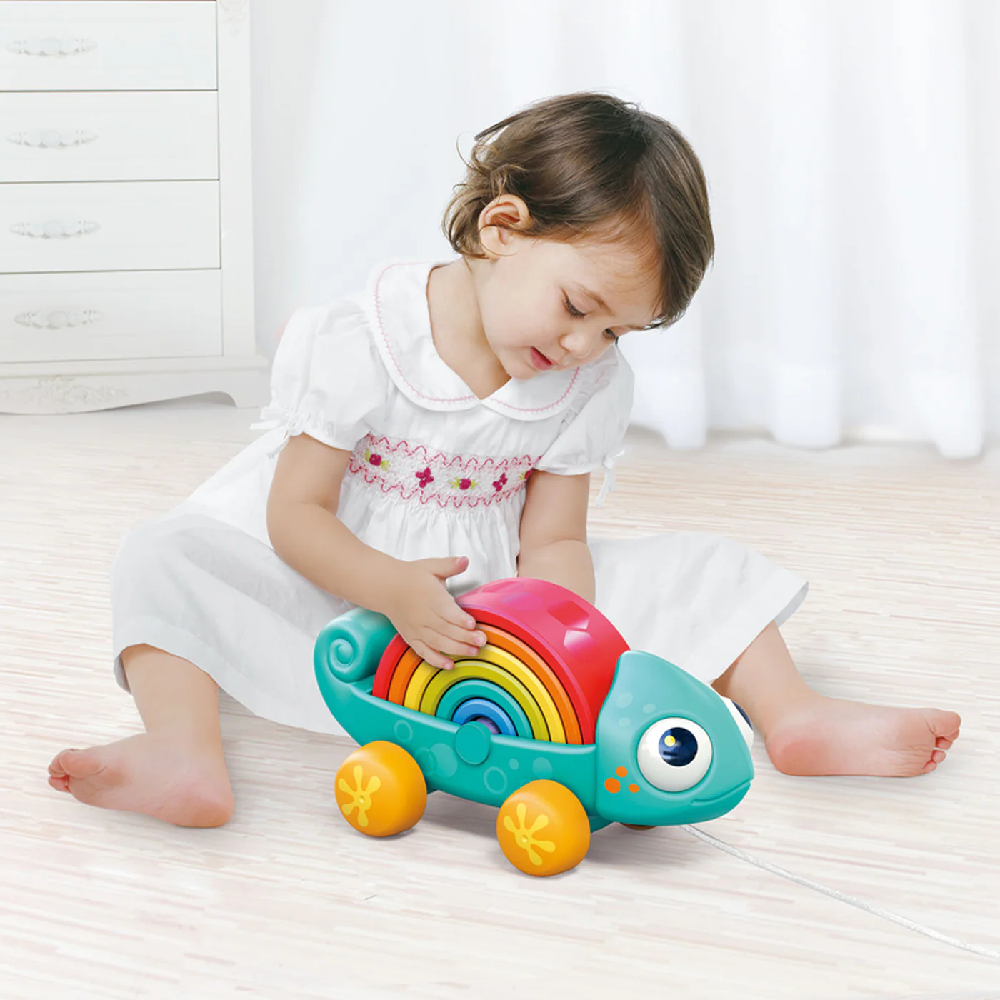 Hola Rainbow Chameleon Stacking Toy - Image 11