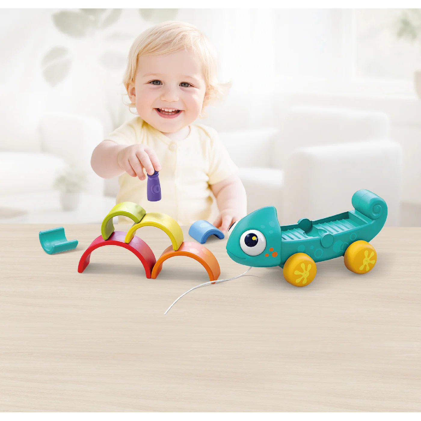 Hola Rainbow Chameleon Stacking Toy - Image 14