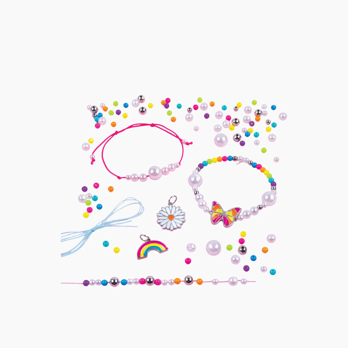 MAKE IT REAL Rainbow Treasure Bracelets- 164 Pcs - Image 3