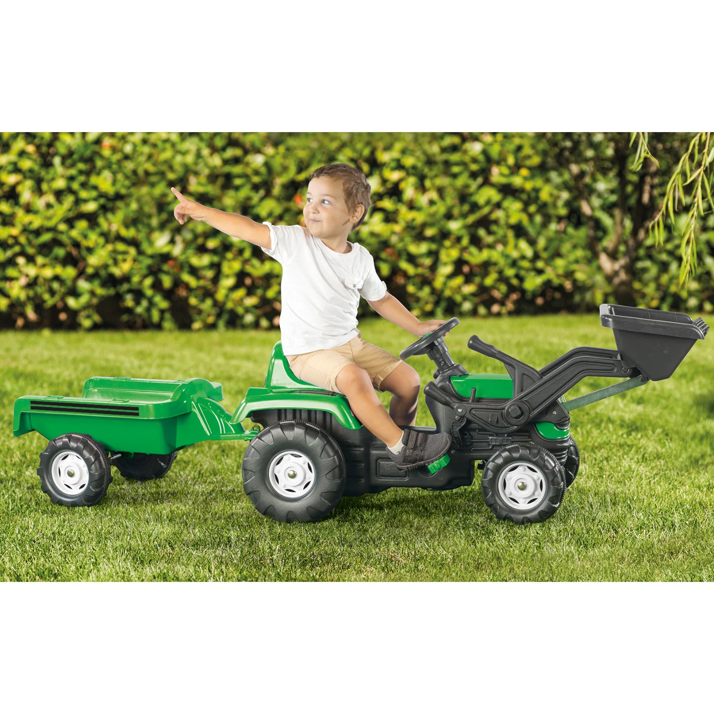 Dolu Ranchero Tractor Pedal Operated Ride-On Toy - Image 6
