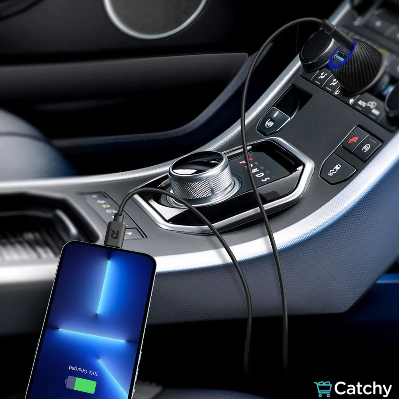 RAVPOWER Car Charger 49W 2 Ports - Image 4