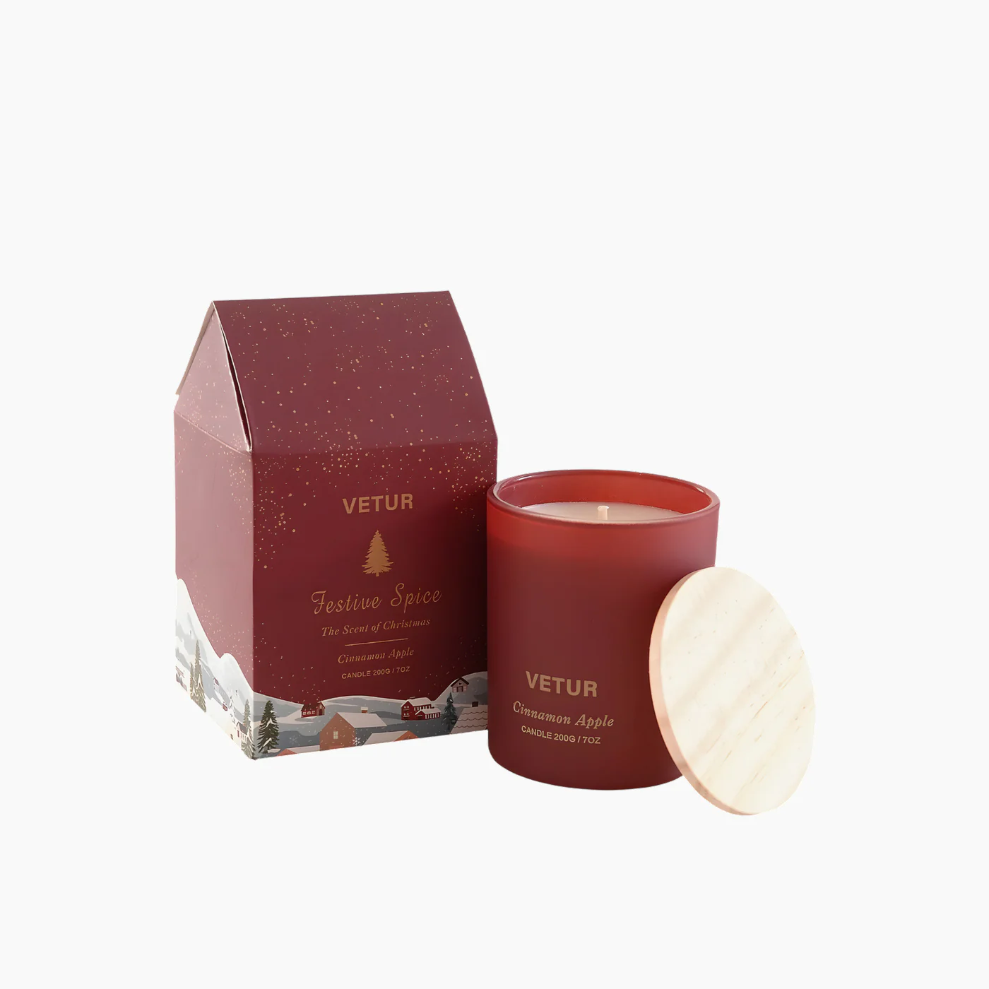 Nassar Boutique Red Candle - Image 3