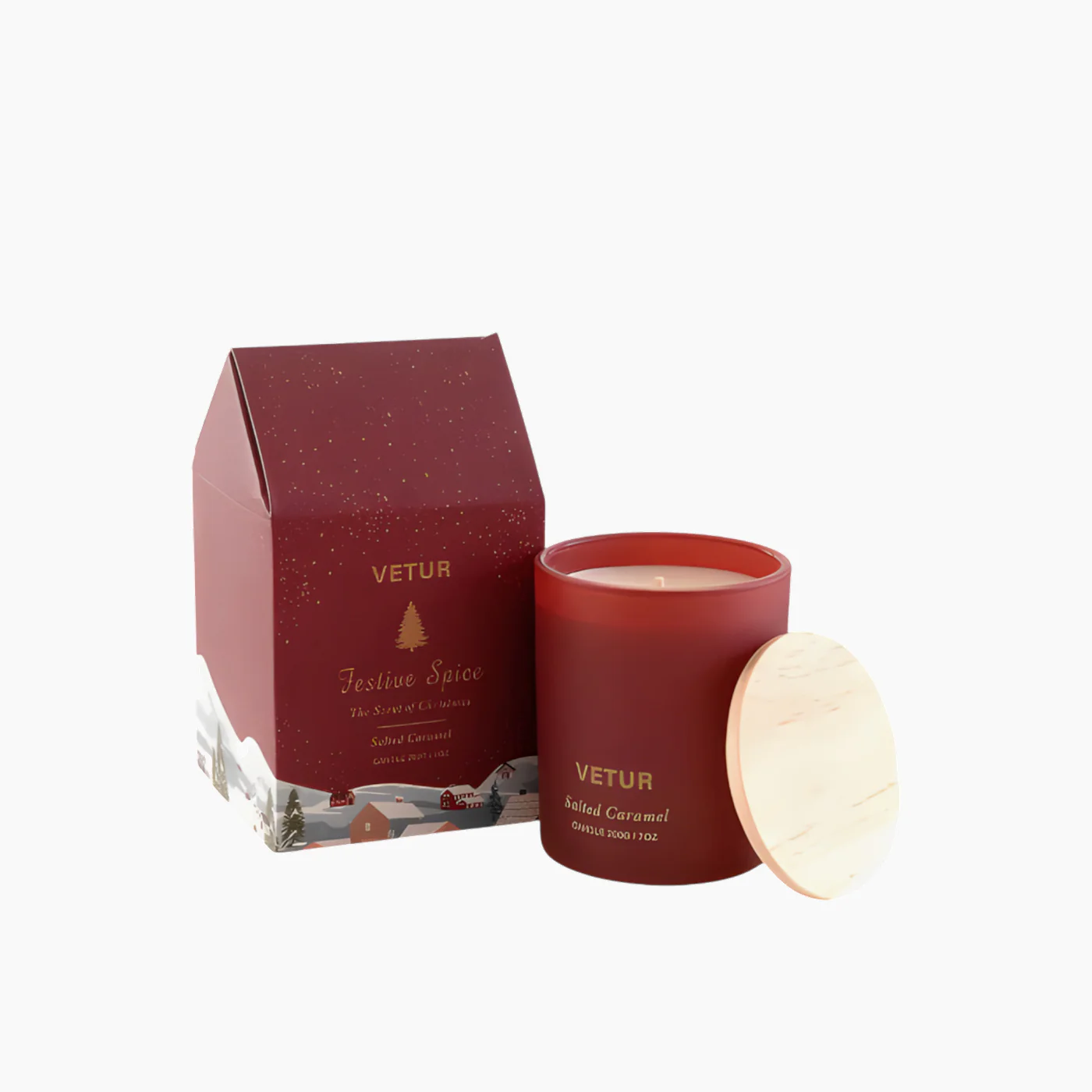 Nassar Boutique Red Candle - Image 4
