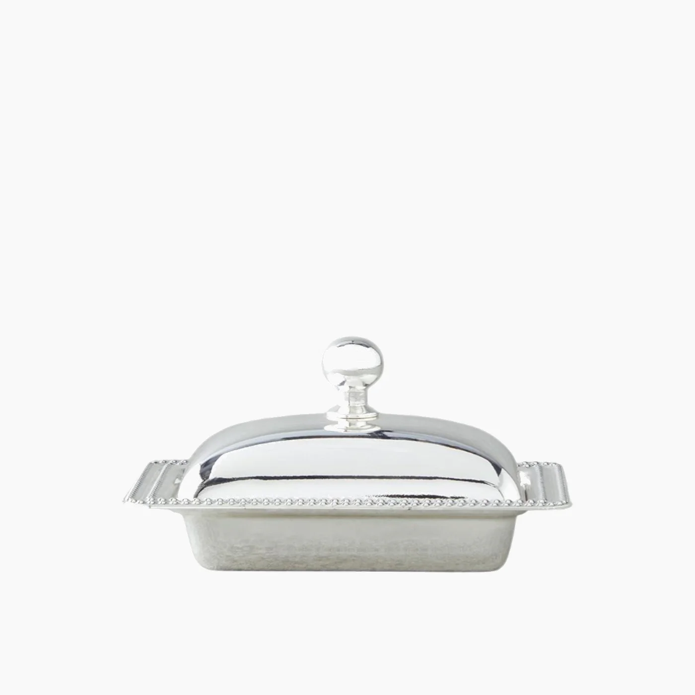 EH Living Reflection Metal With Cover Serving Ware Silver