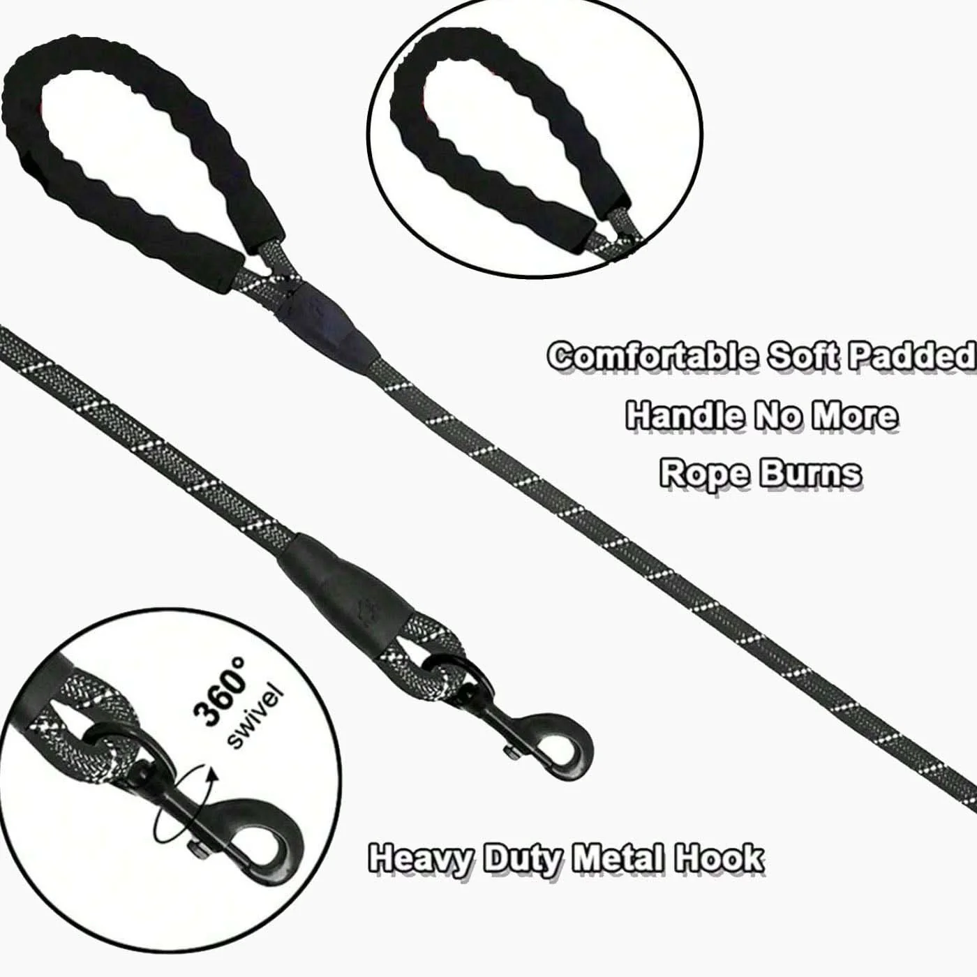 Pet Village Reflective Dog Leash - Image 4