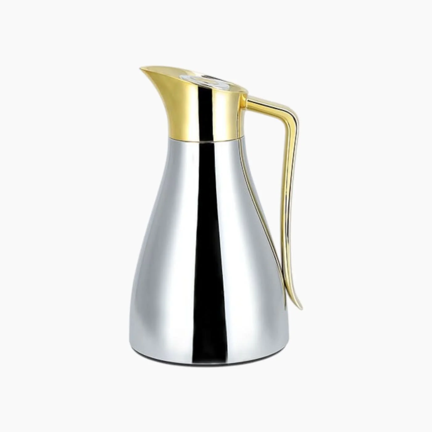 Regular Gold and Silver Flask
