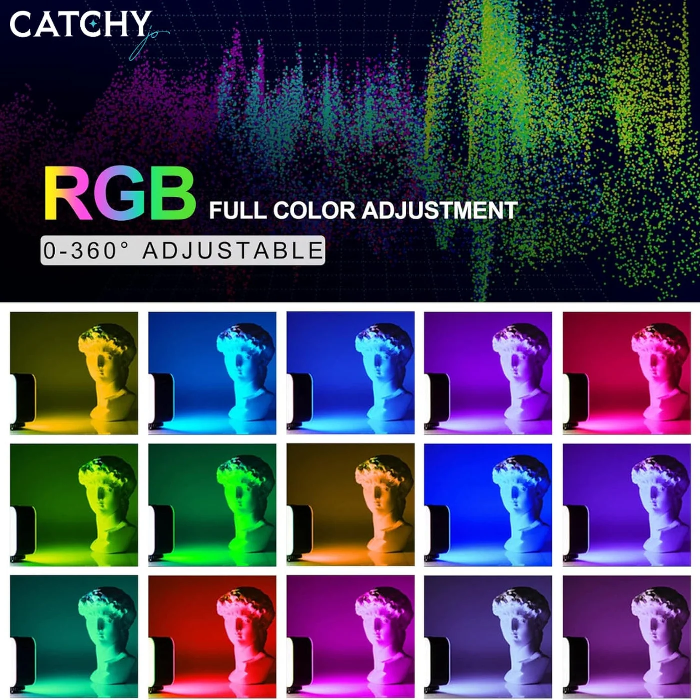 RGB AY-72 Pocket Video Light - Image 3