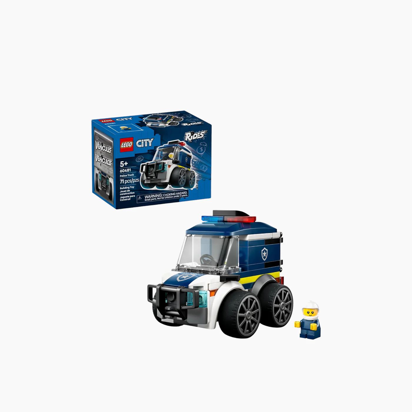 LEGO Rides- Police Truck- 71 Pcs