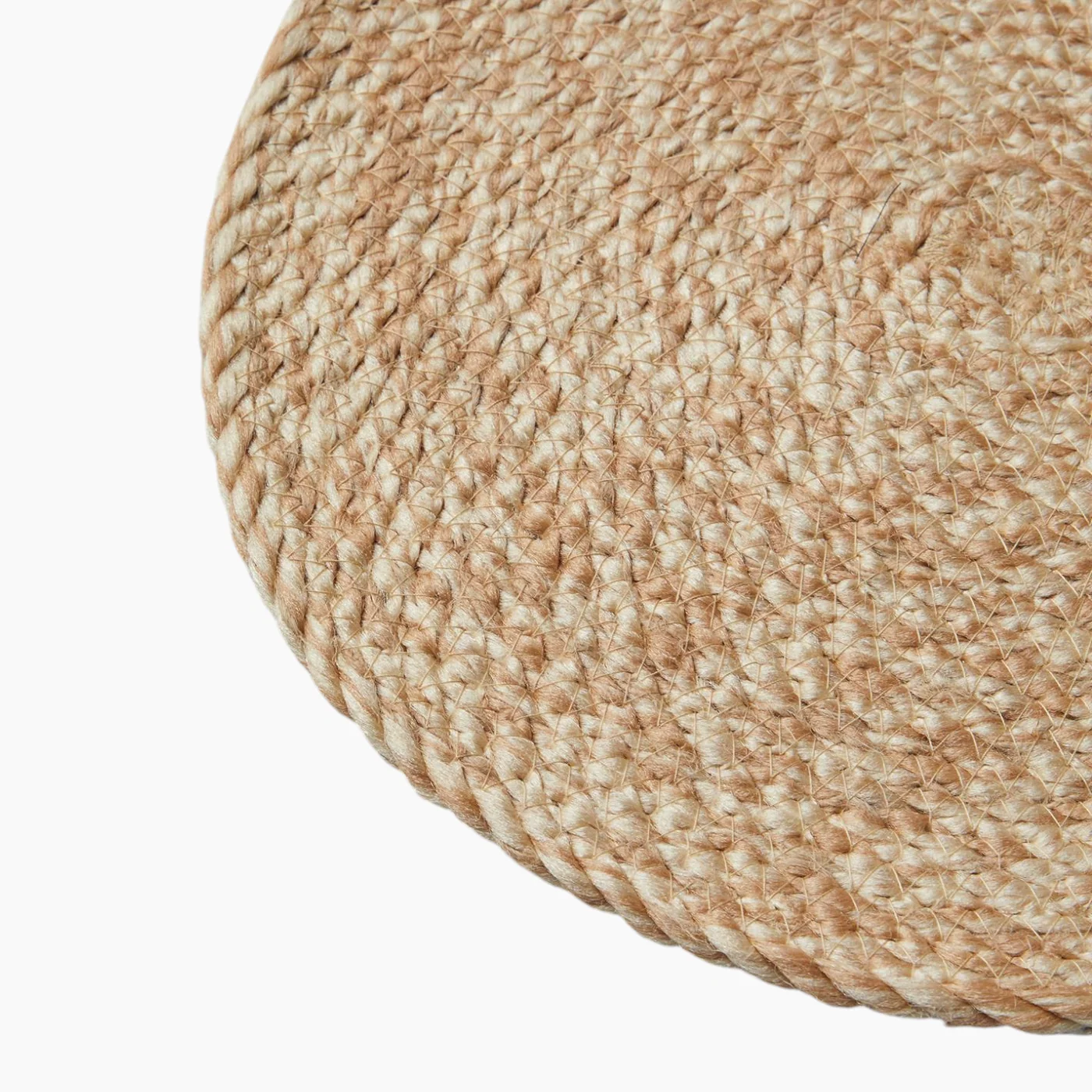 EH Living Ring Decorative Jute Rug Natural - Image 2