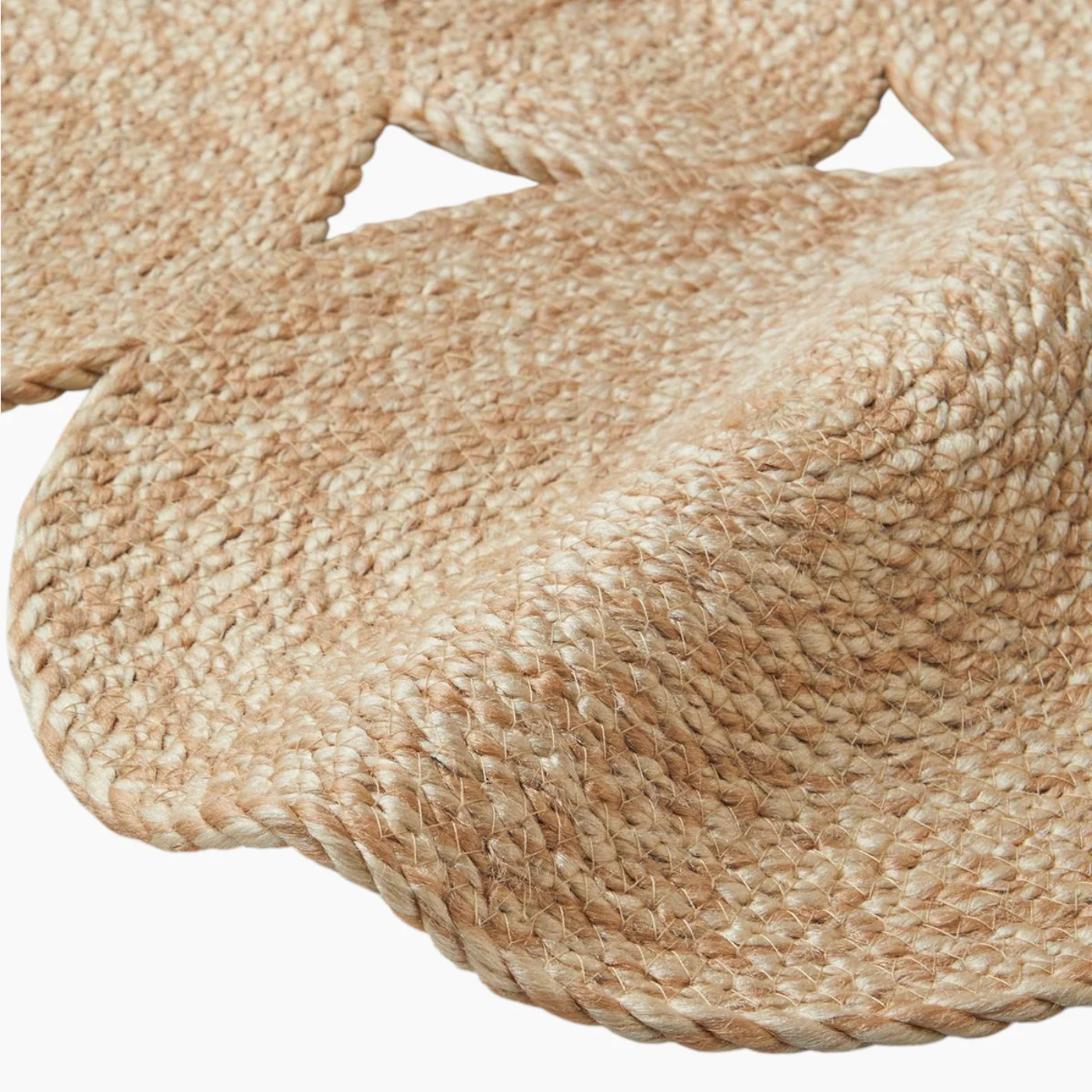 EH Living Ring Decorative Jute Rug Natural - Image 3