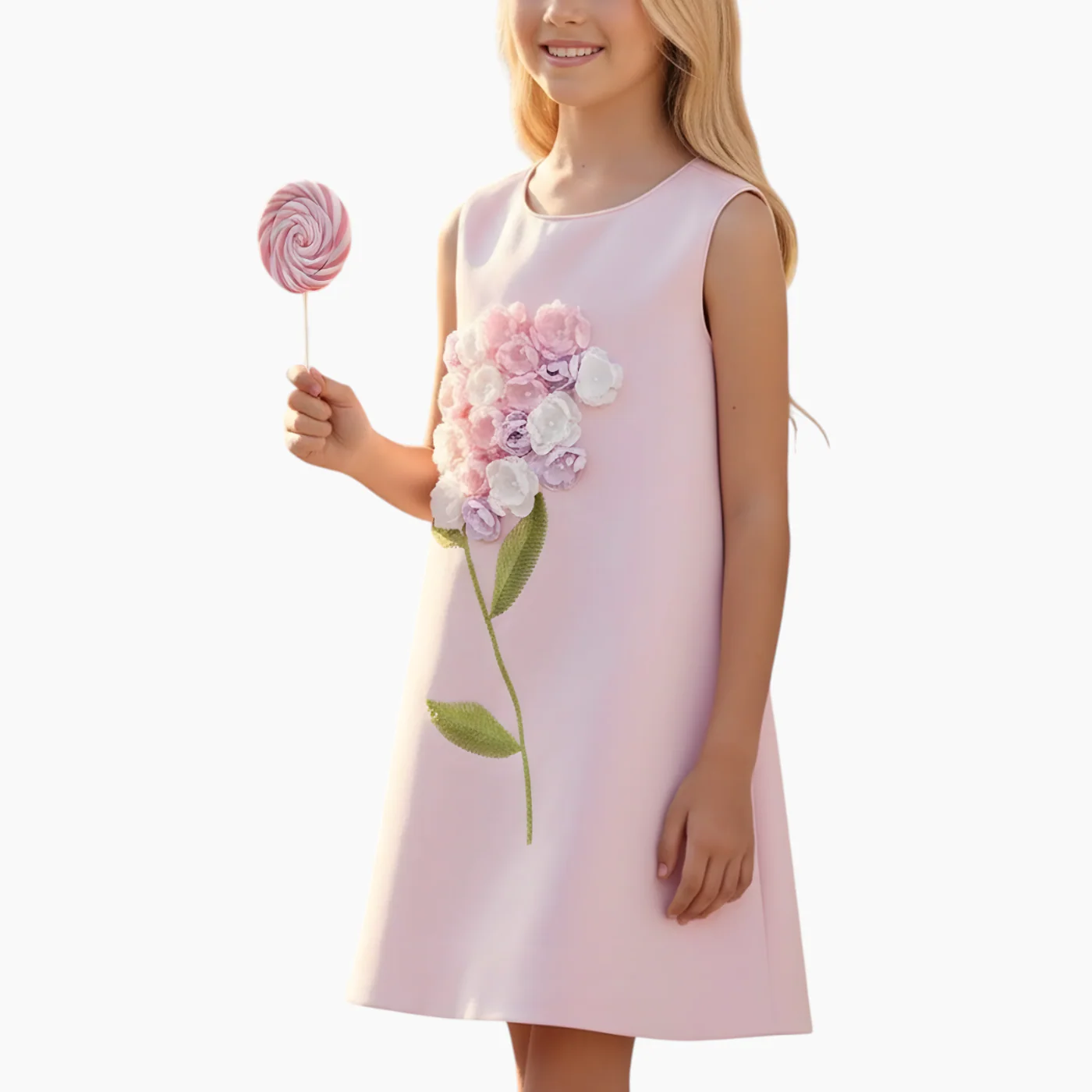 Riva The Peony Blossom A-Line Dress - Image 7