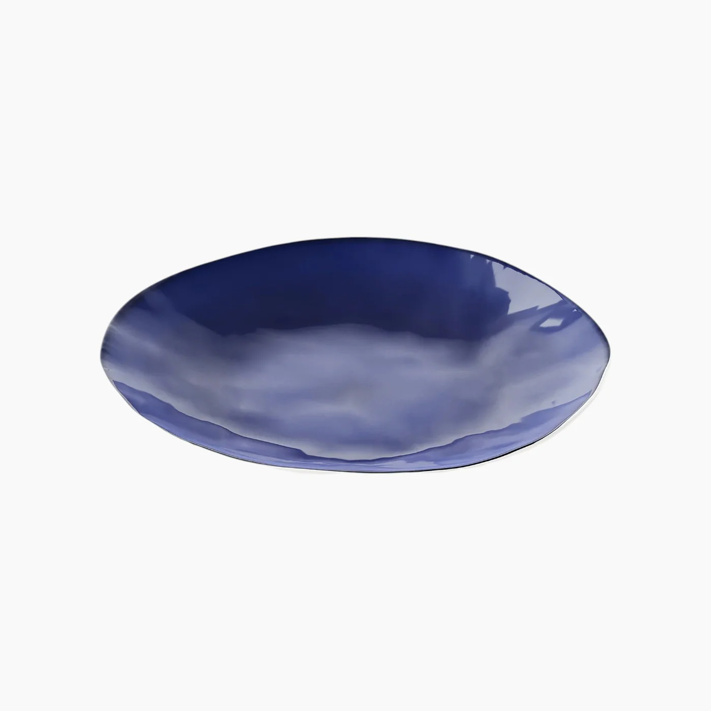 Guzzini Riviera Oval Plate Blue - Image 3