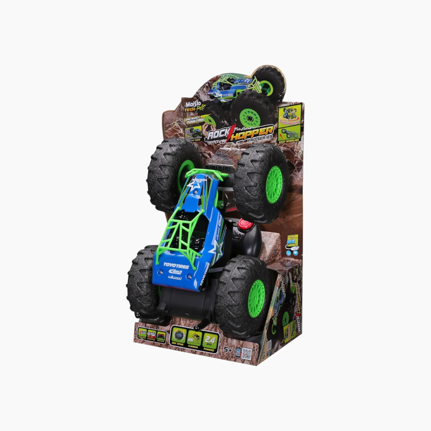 Maisto Burago Rock Hopper Pro Series 4WS 2.4 GHz (USB Rechargeable Vehicle) - Image 11