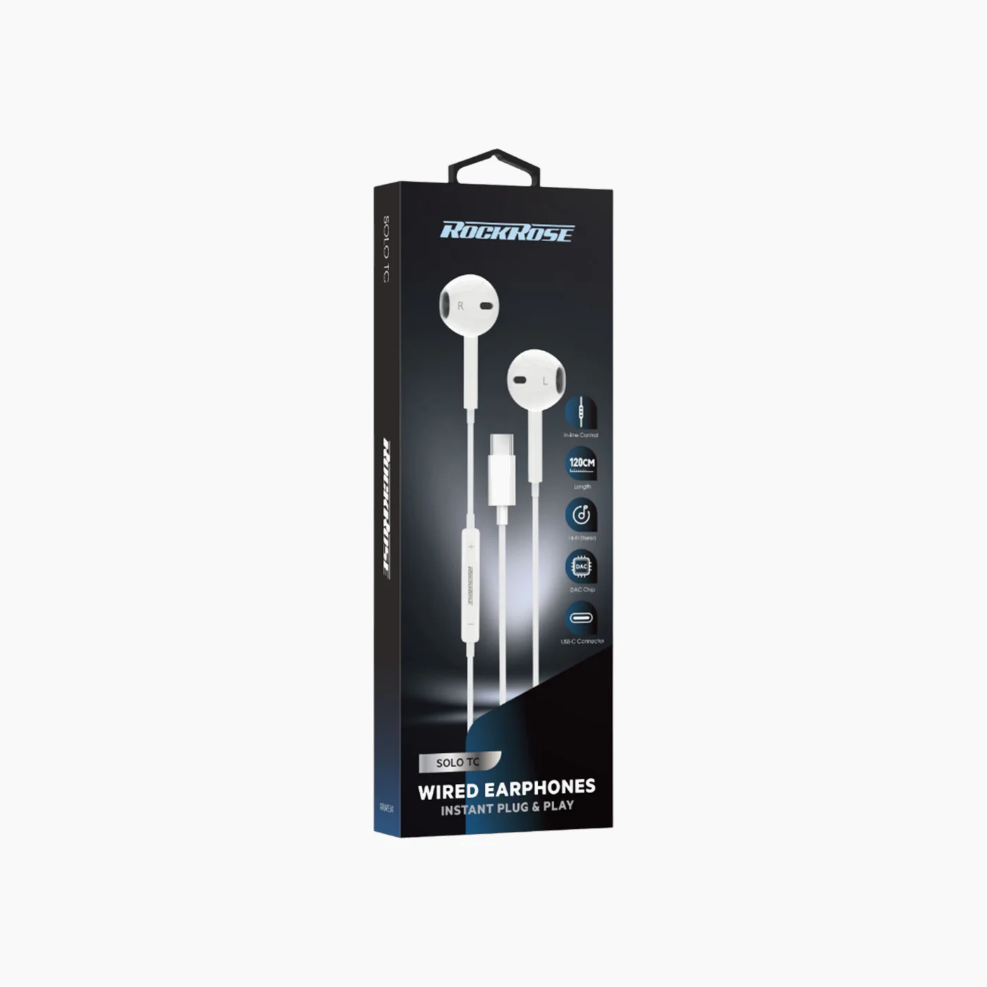 ROCKROSE Solo TC Type-C In-Ear EarPhones - Image 2