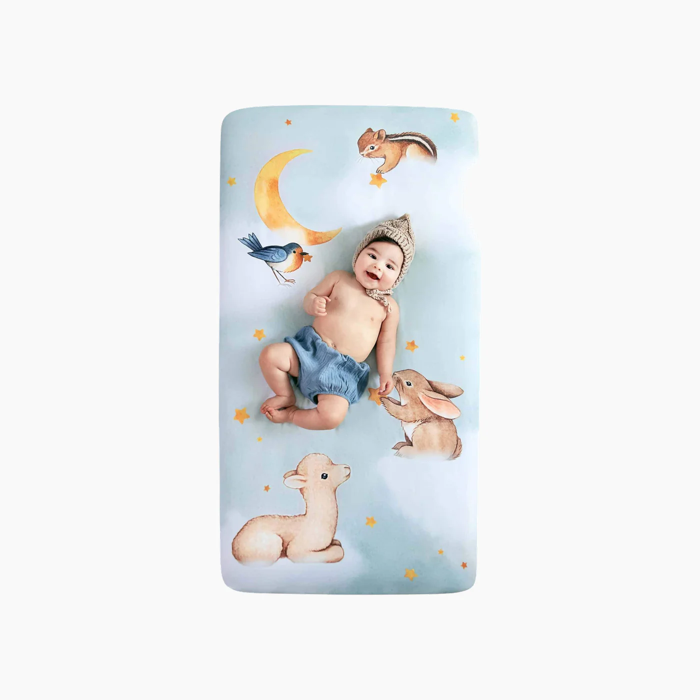 Rookie Humans Crib Fitted Sheet
