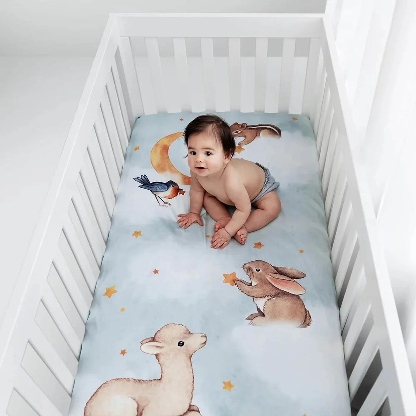 Rookie Humans Crib Fitted Sheet - Image 2