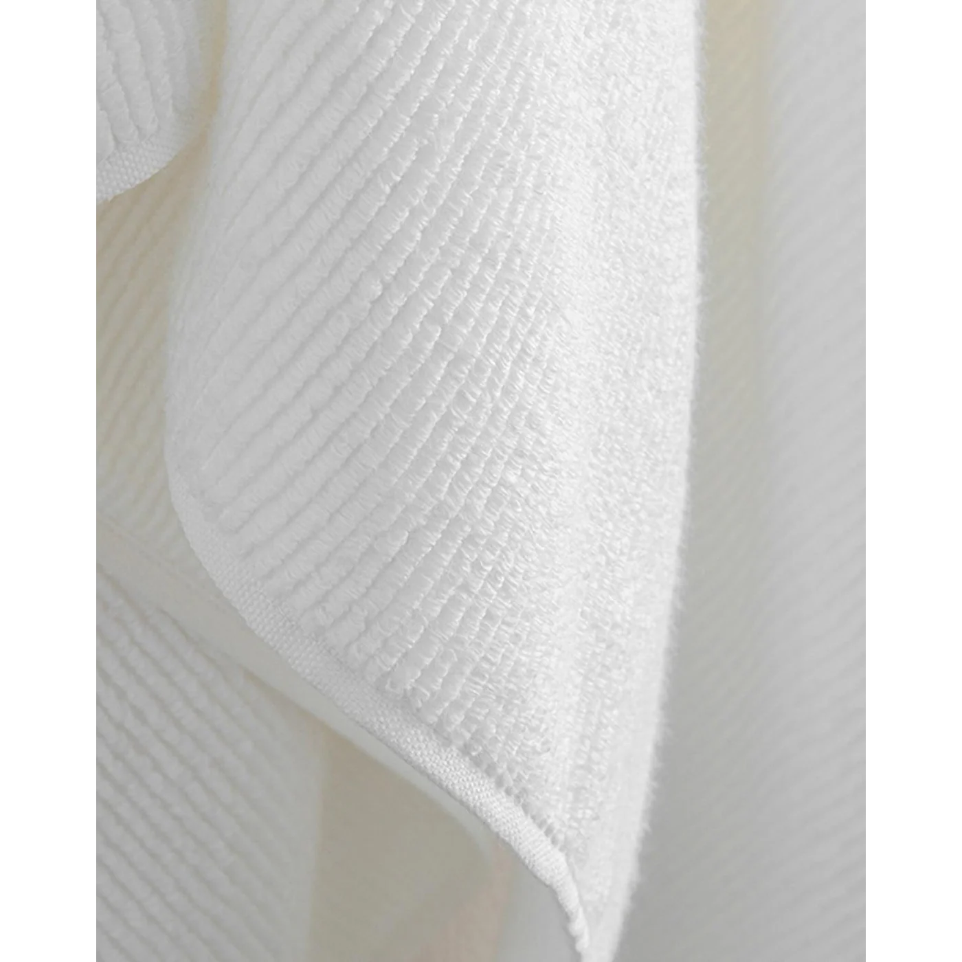 EH Living Rosita Microcotton Bath Towel 90x150 cm White - Image 2