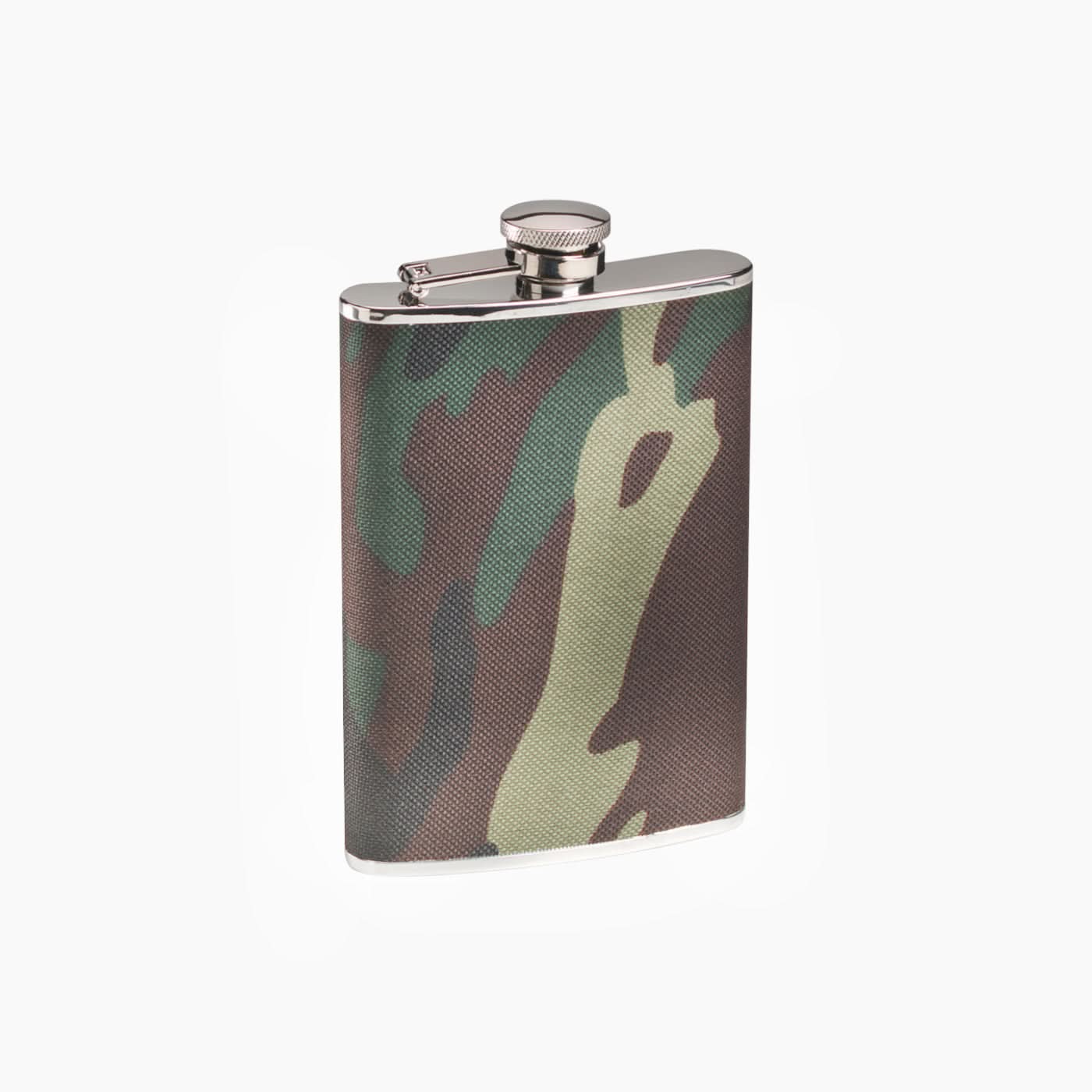 Rothco Woodland Camo Stainless Steel Flask
