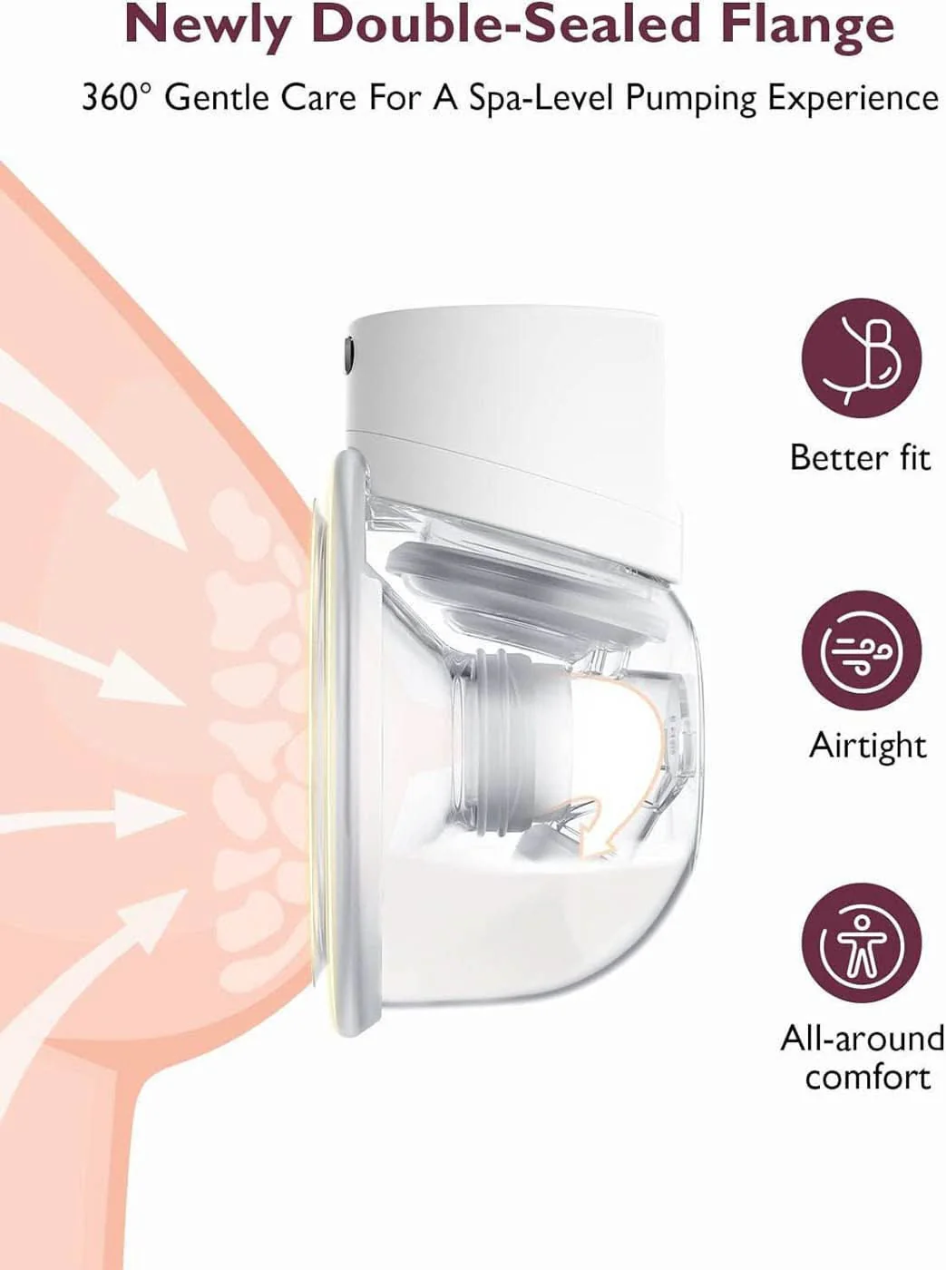 MOMCOZY S12 Pro Wearable Breast Pump - Image 5