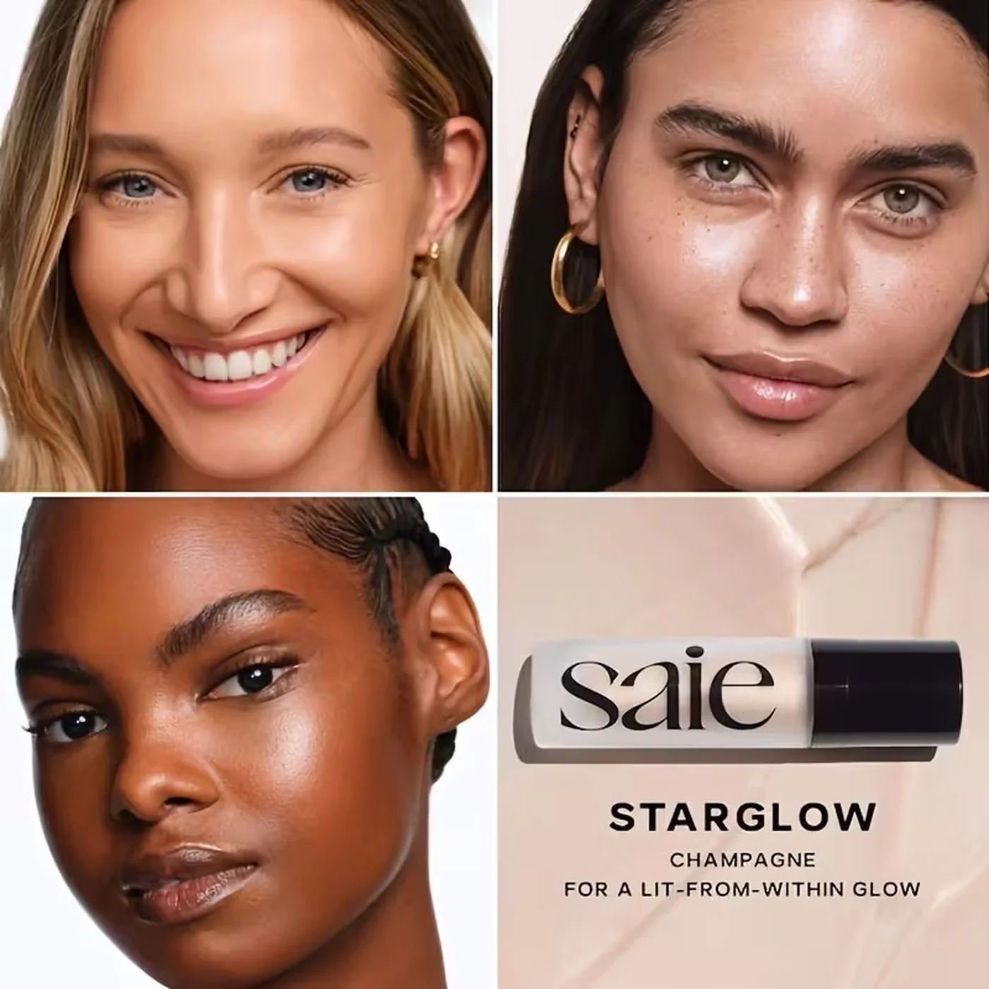 Saie Glowy Super Gel Illuminating Primer - Image 7