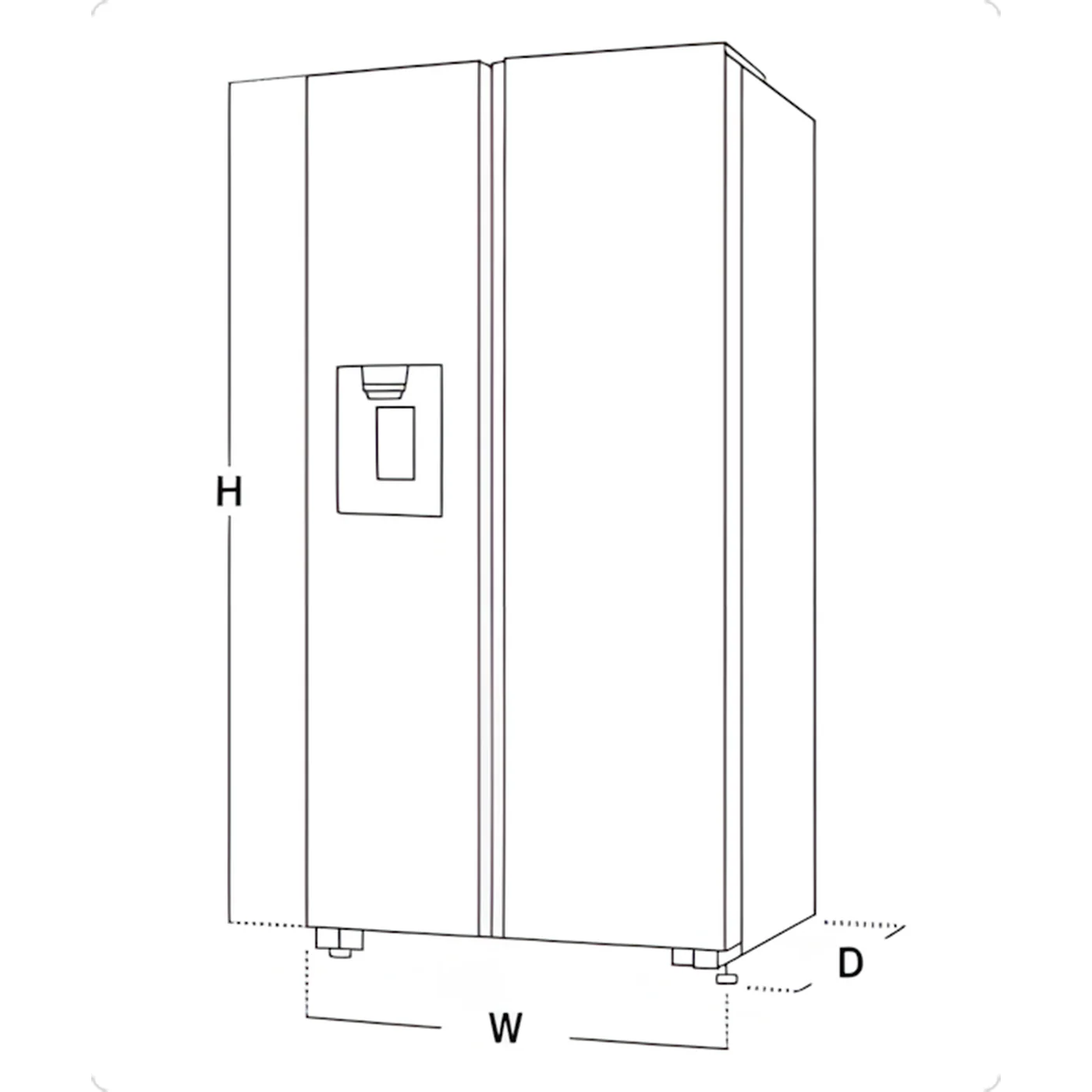 Samsung Bespoke T Style Black Glass French Door Refrigerator, 602L - Image 6