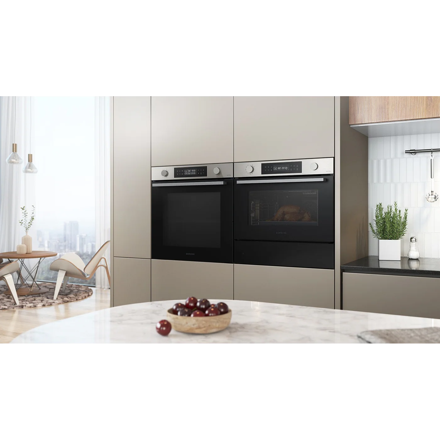 Samsung Built-in Compact Oven with Microwave Combo, 50L - Image 7