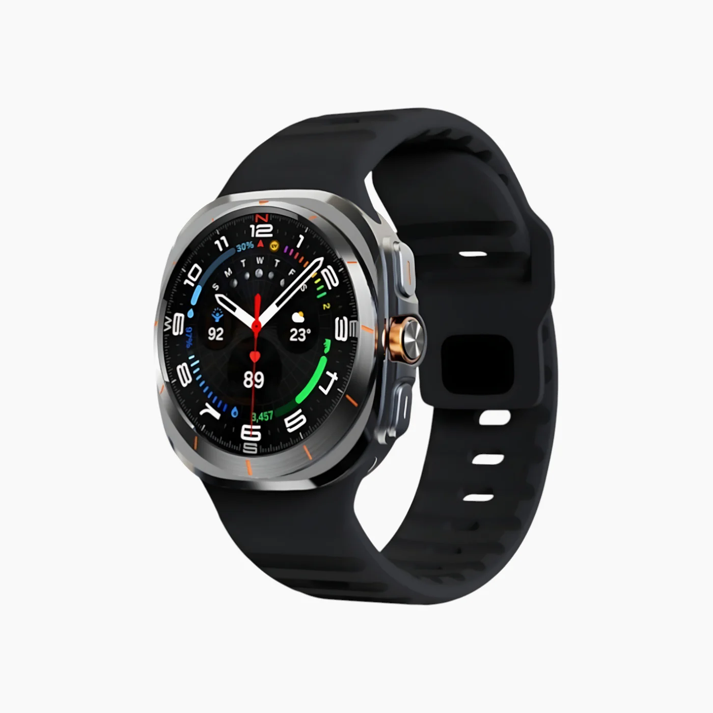 Samsung Galaxy Watch Wave Texture Silicone Band - Image 2