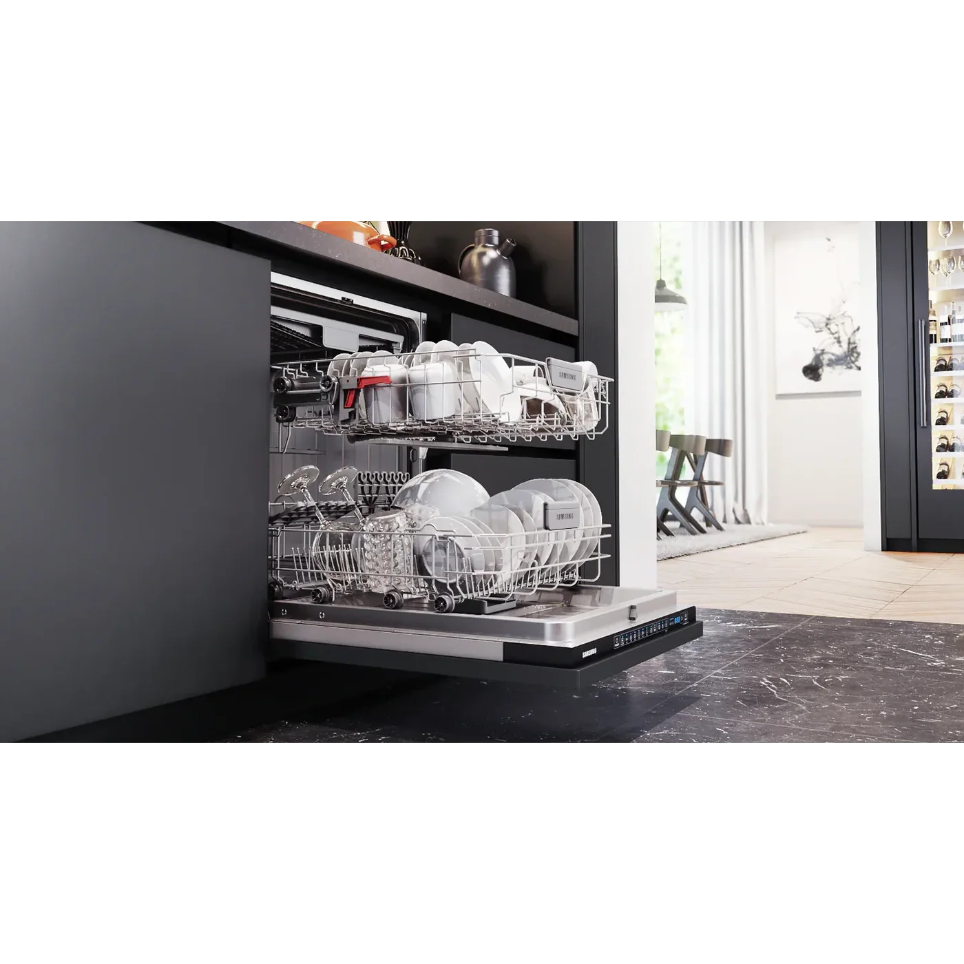 Samsung Series 6 Built in Full Size Dishwasher, 14 Place Settings - Image 14