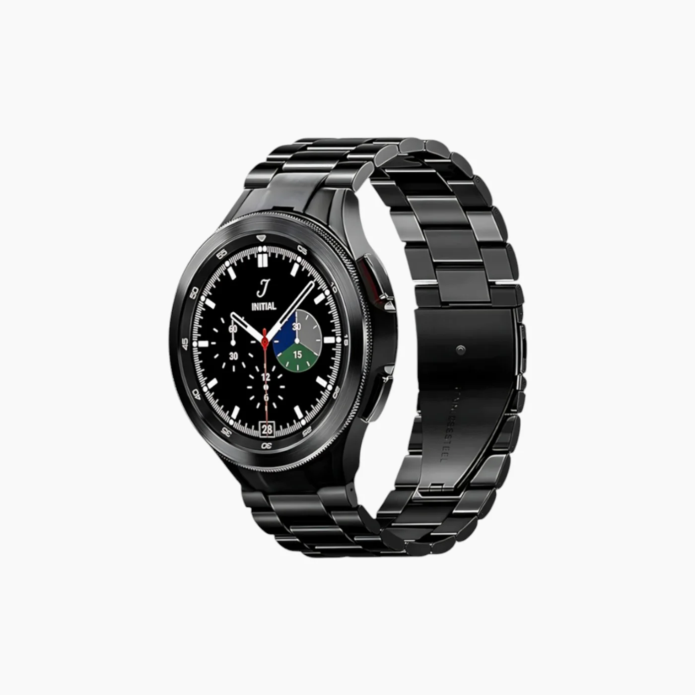 Samsung Three Bead Stainless Steel Metal Watch Band