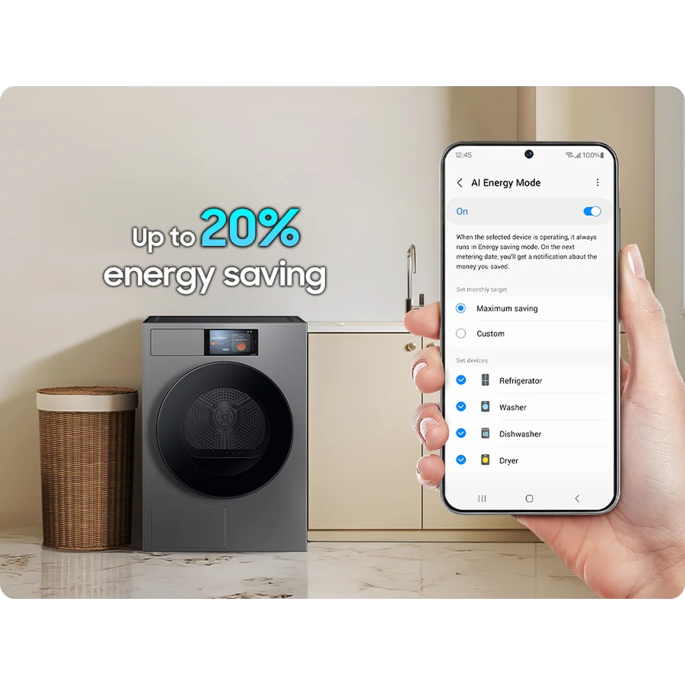 Samsung Tumble Dryer Series 9 AI Home 9KG - Image 11