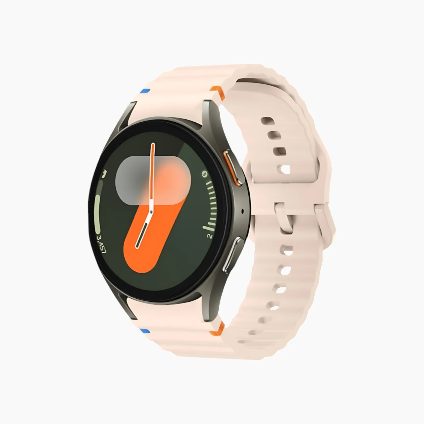 Samsung Wave Pattern Stitched Silicone Watch Band - Image 6