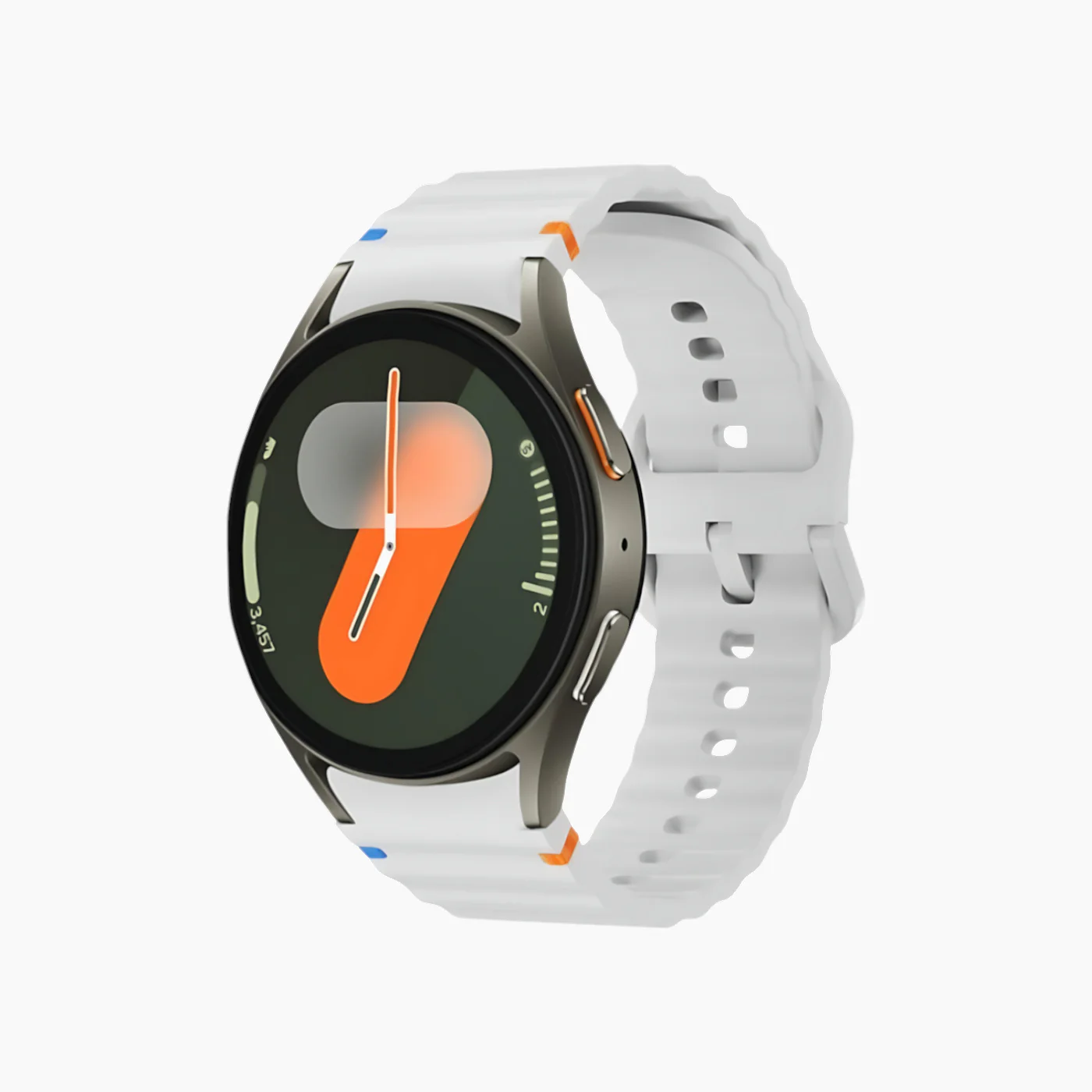 Samsung Wave Pattern Stitched Silicone Watch Band - Image 7