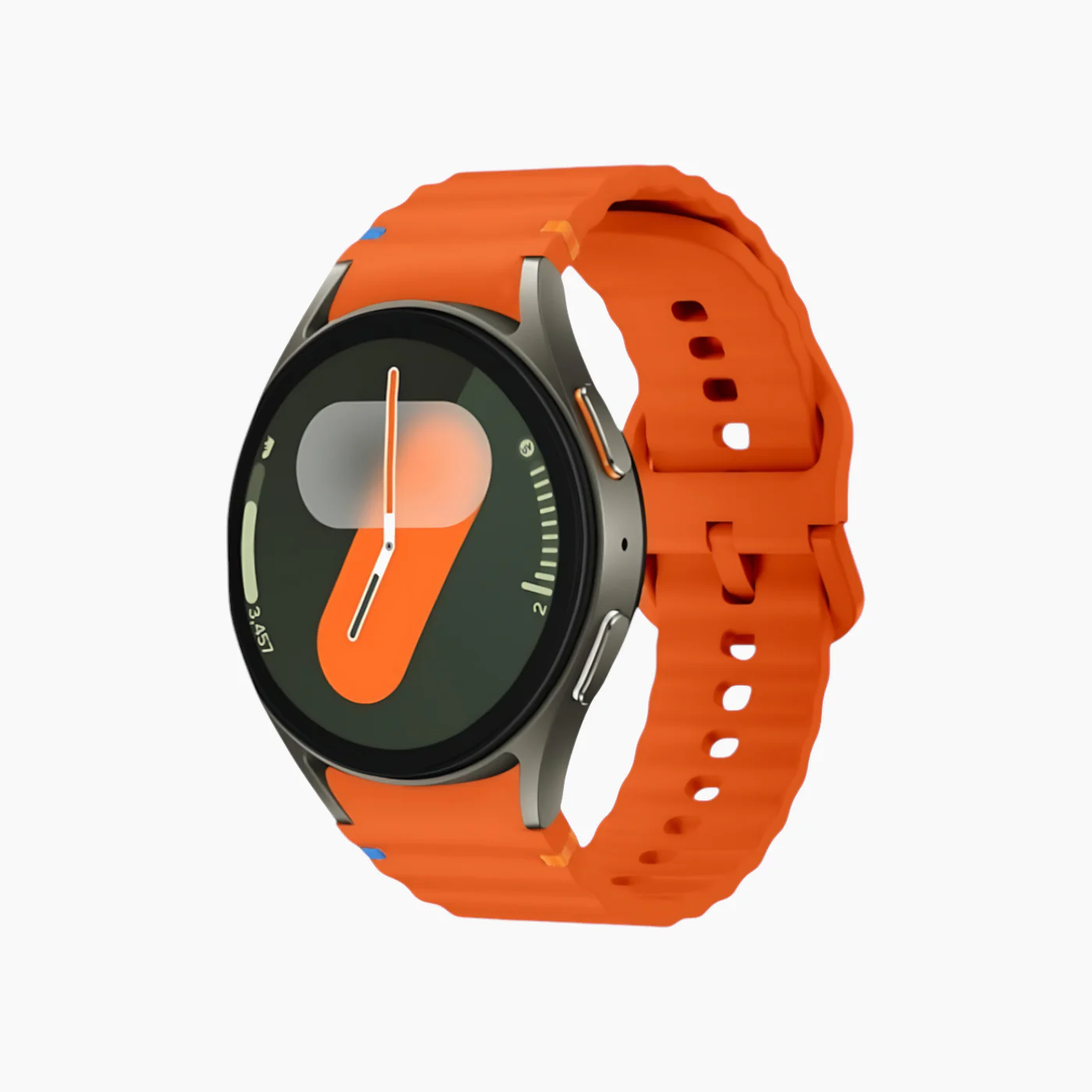 Samsung Wave Pattern Stitched Silicone Watch Band - Image 9
