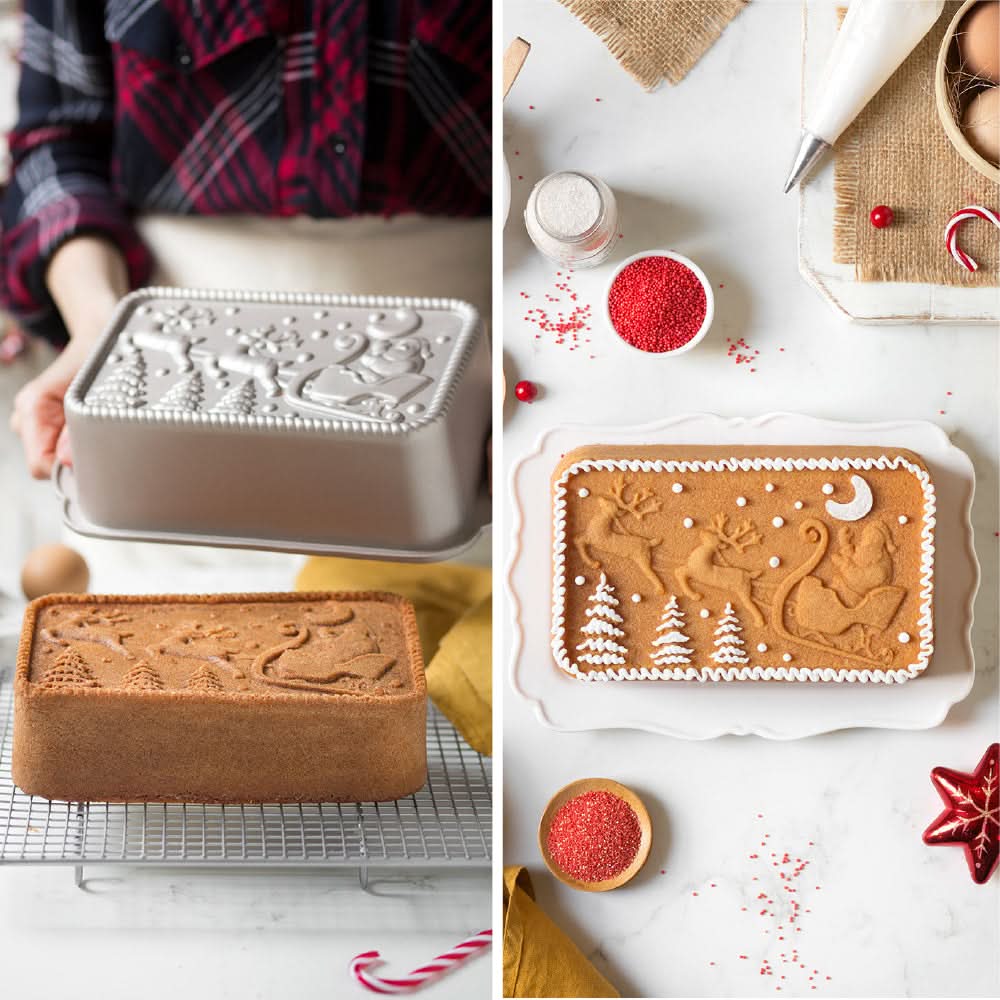 Decora Santa Claus Plum Cake Pan - Image 3