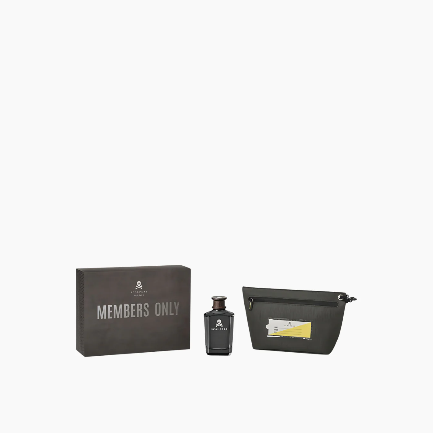 Scalpers Members Only The Club EDP 125Ml + Bag Gift Set For Men