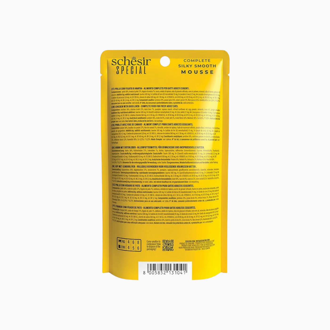 Schesir Special Cat Pouch Exigent Mousse - Image 3