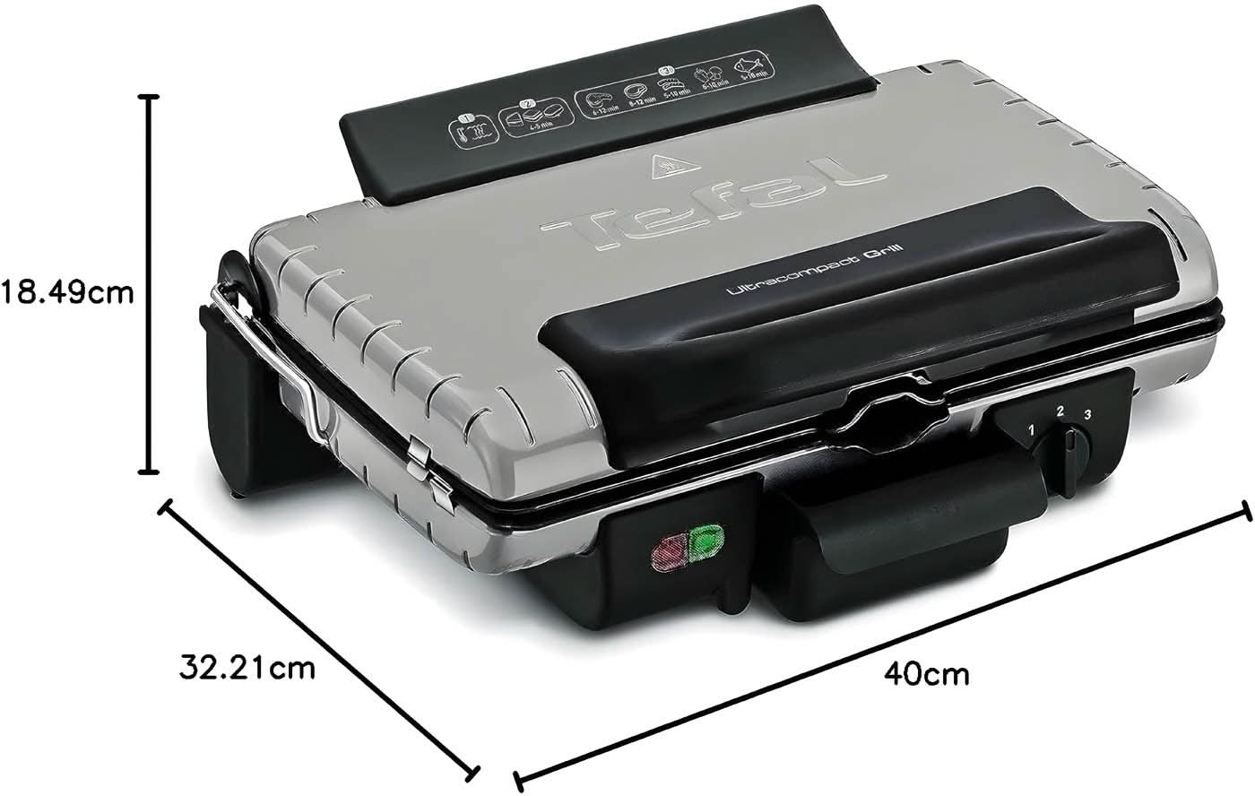 Tefal Seb Grill Ultra Compact Grill - Image 17