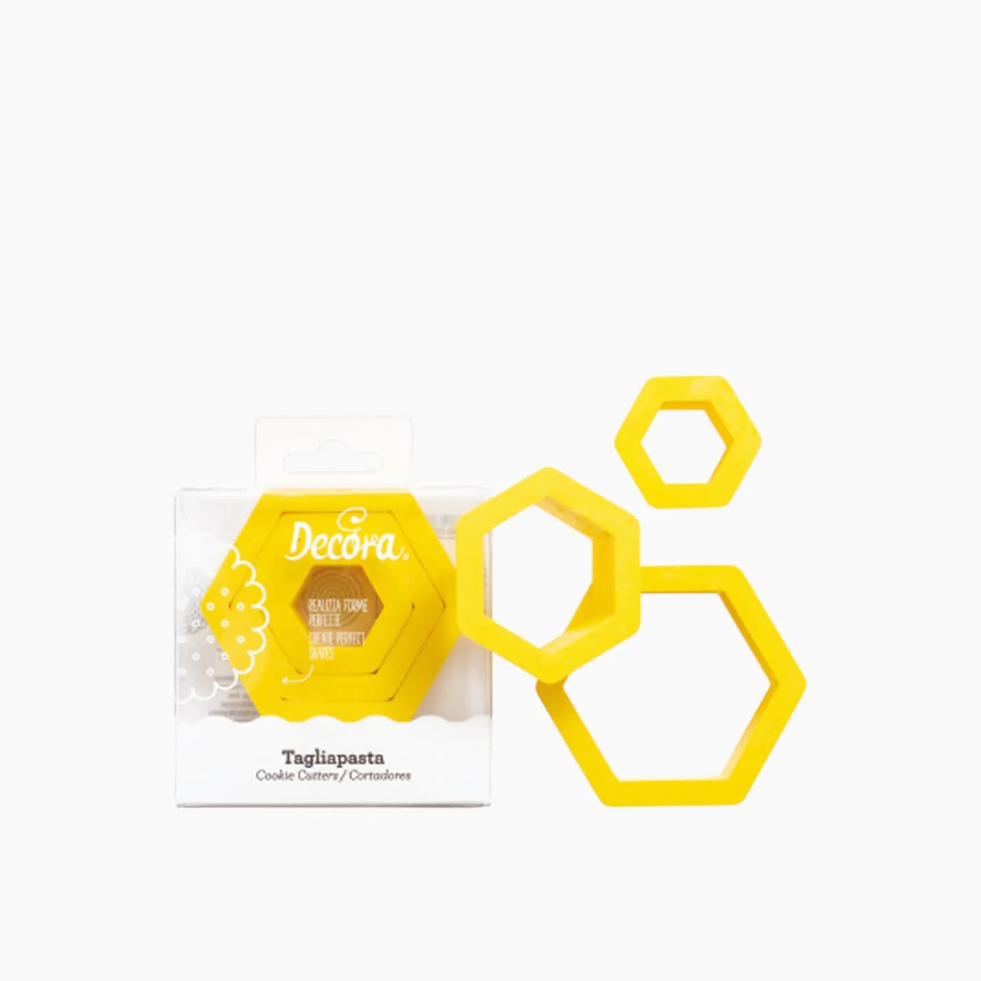 Decora Set 3 Hexagon Cookie Cutters - Image 5