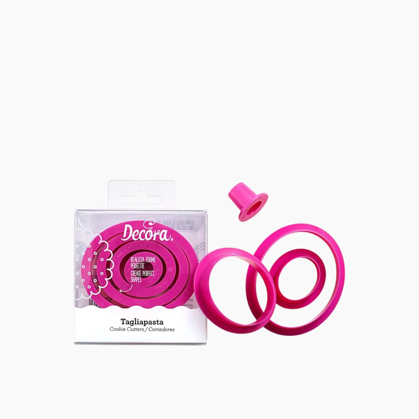 Decora Set 4 Oval Cookie Cutters
