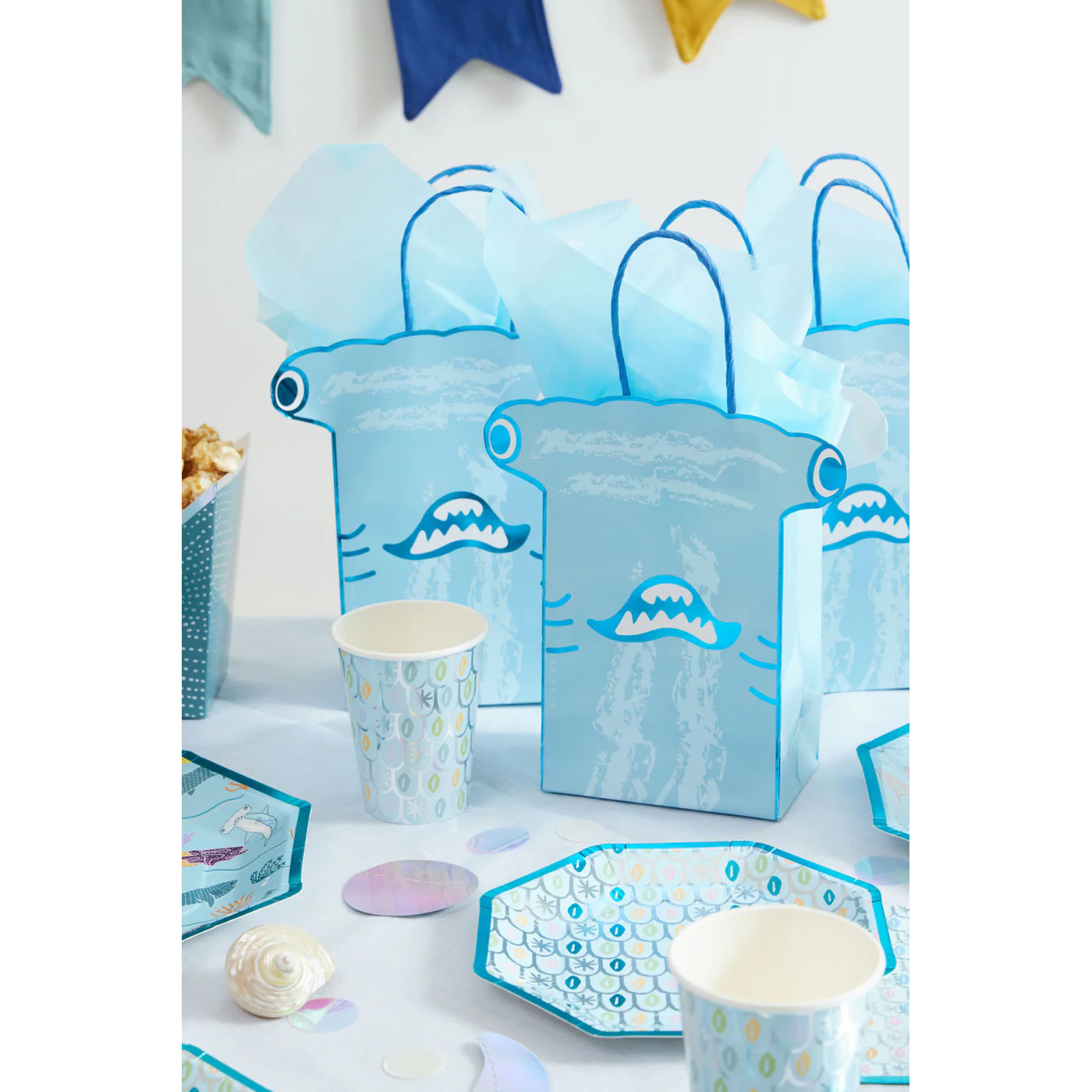 Ma Fete Sharks Dessert Plates - Set of 8 - Image 10