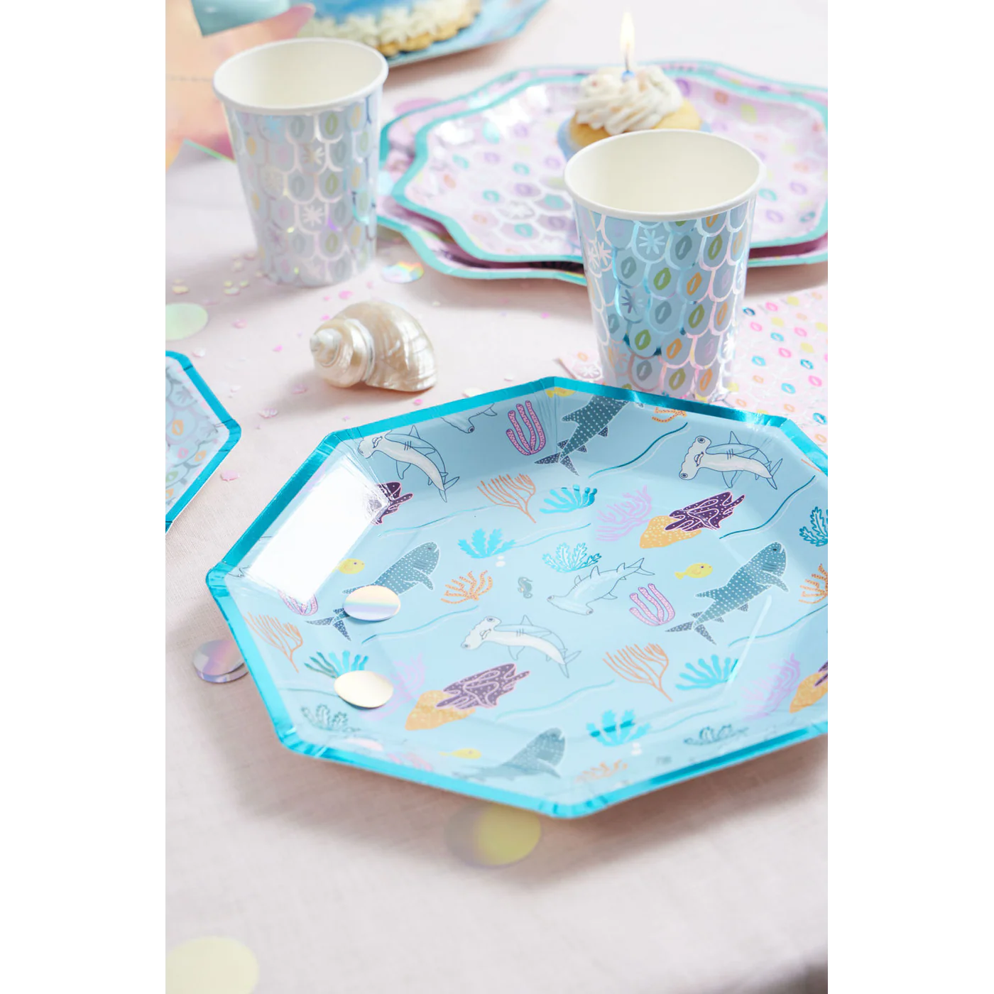 Ma Fete Sharks Dinner Plates - Set of 8 - Image 11