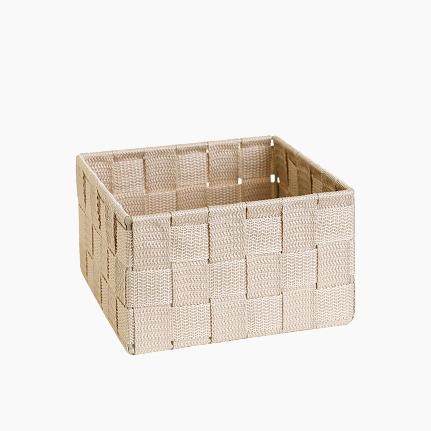 EH Living Shine Polypropylene Basket Beige